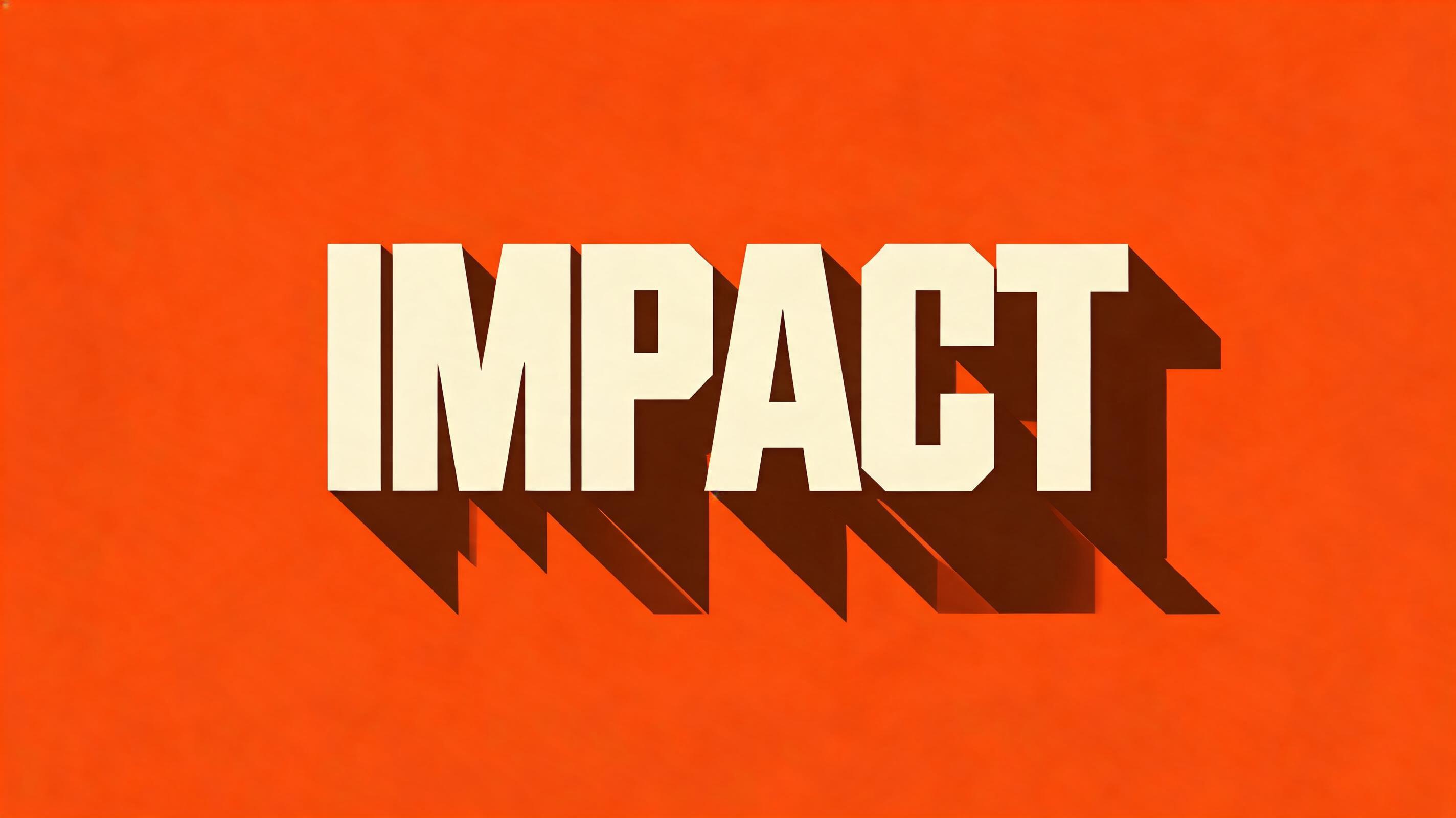 "IMPACT" —  | AI Text Effect Generator