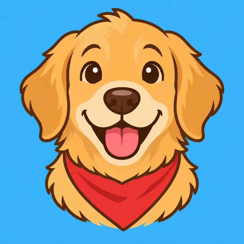"" — Flat Friendly Mascot | AI Text Effect Generator