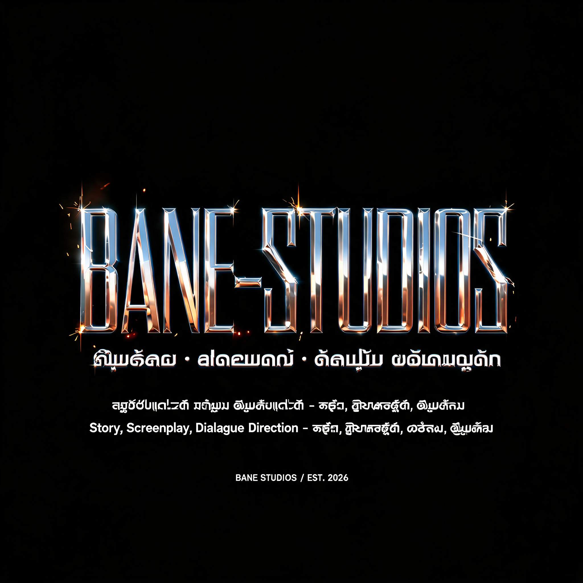"நான் மகன் இல்லை" — Cinematic Blockbuster text effect