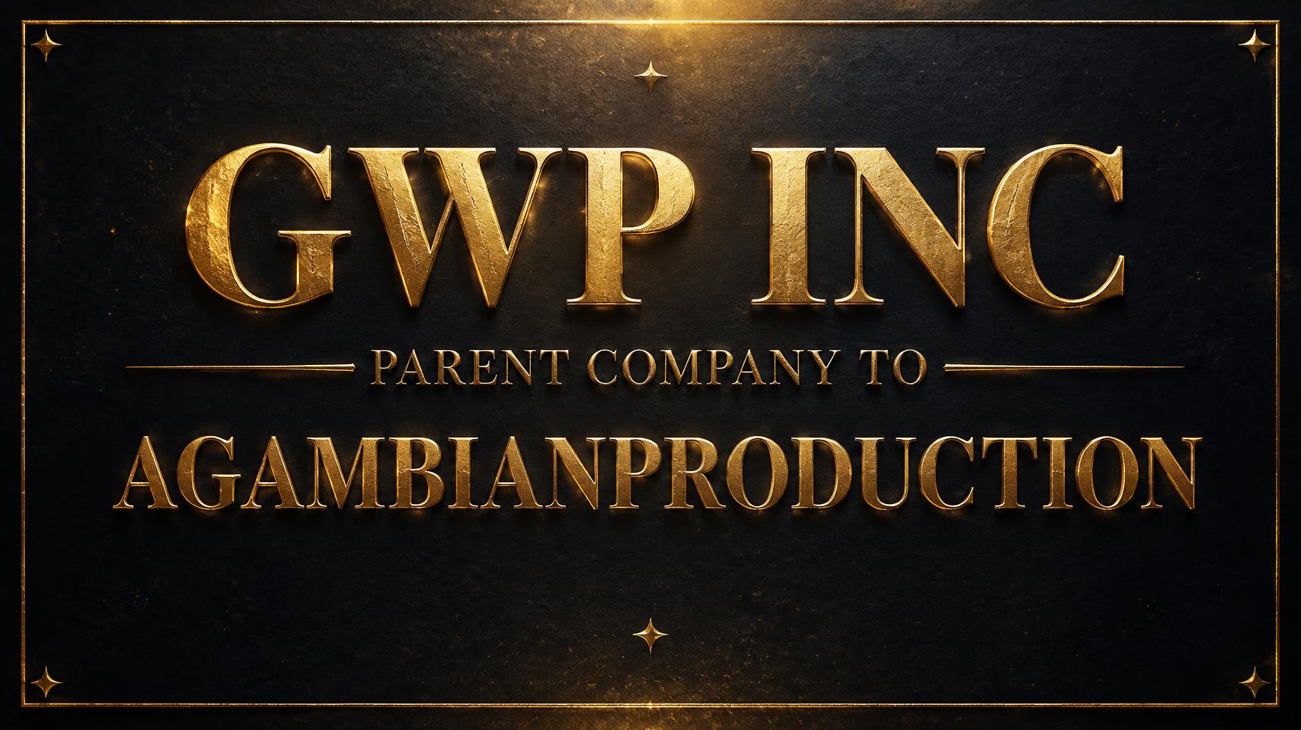 "GWP INC PARENT COMPANY TO AGAMBIANPRODUCTION" — Birthday Luxury | AI Text Effect Generator