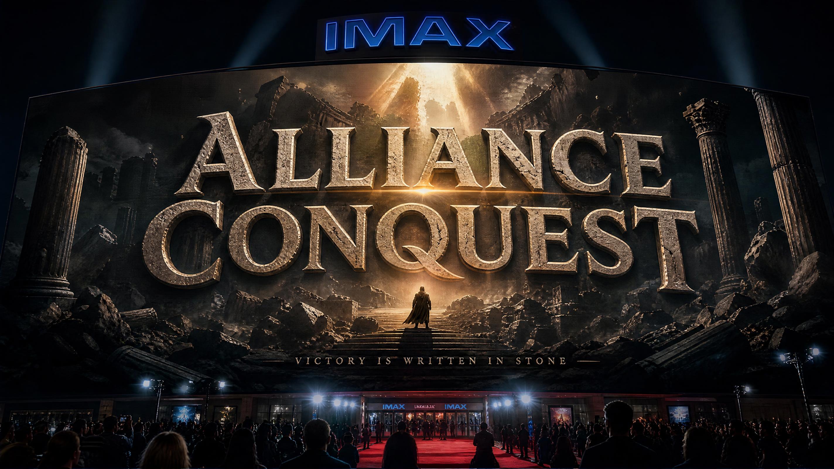 "Alliance Conquest" — Cinematic Netflix | AI Text Effect Generator