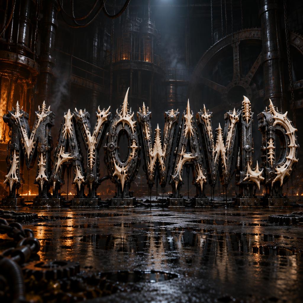 "MAYOWAWLD" — Cyberpunk Bio Mech | AI Text Effect Generator
