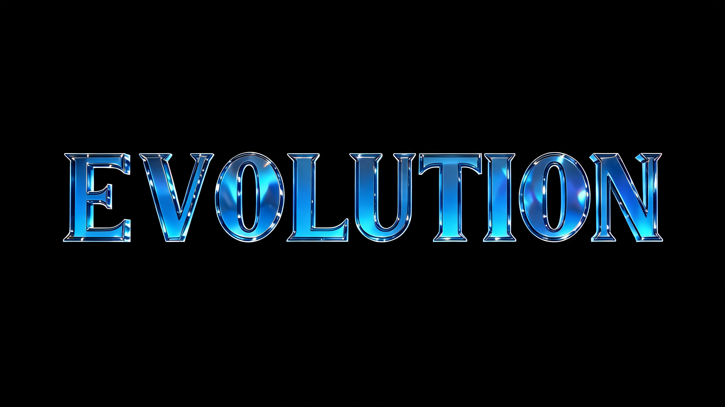"" — Holographic | AI Text Effect Generator