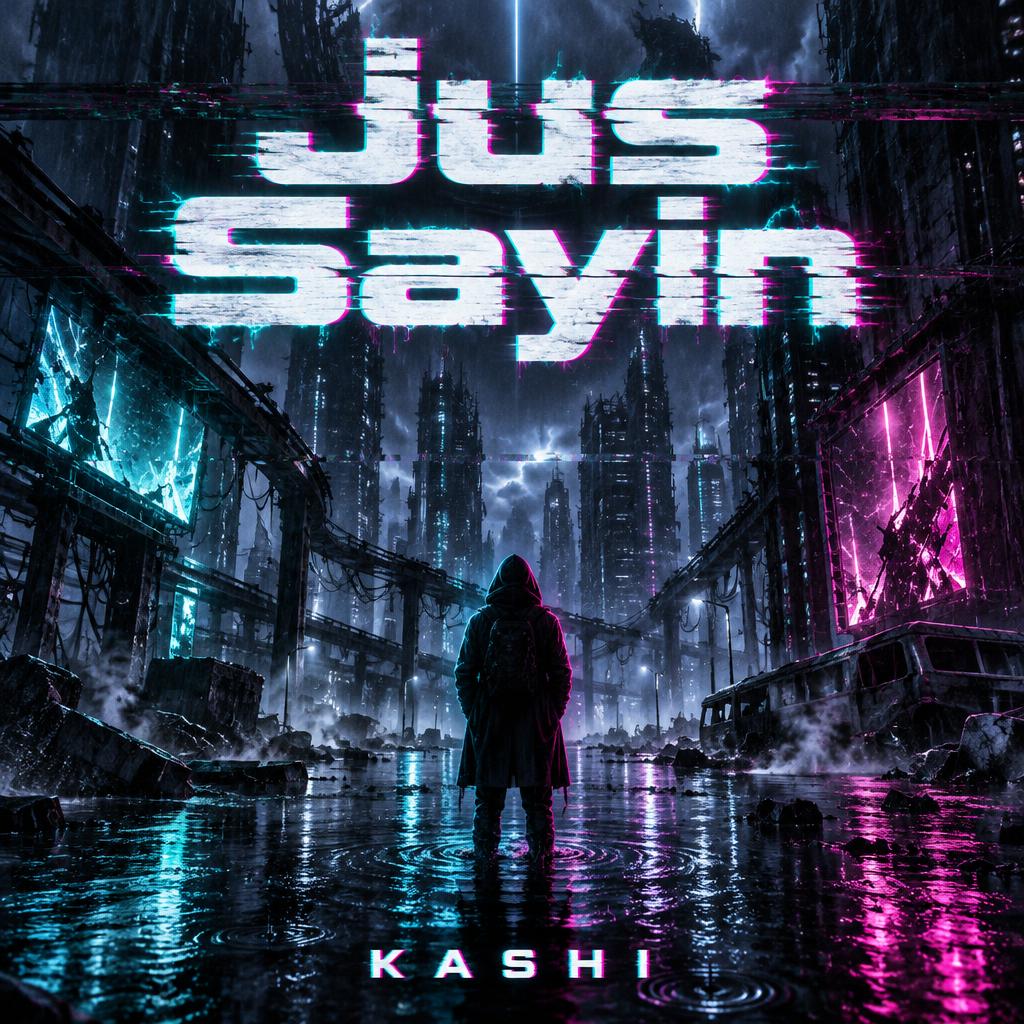 "Jus Sayin
KASHI" — Cyberpunk | AI Text Effect Generator