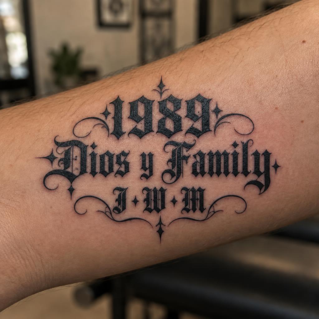 "" — Tattoo | AI Text Effect Generator