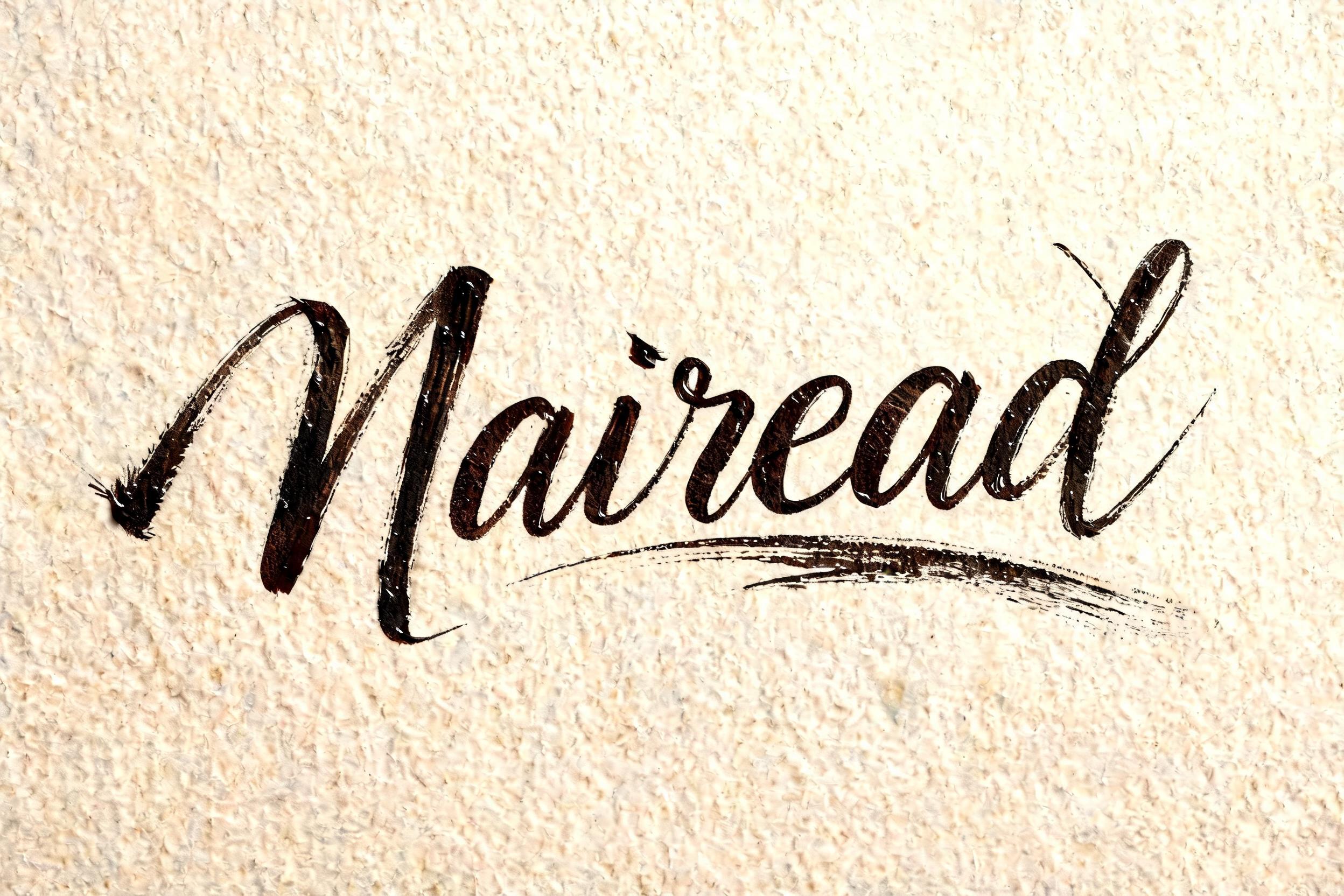 "" — Brush Stroke | AI Text Effect Generator