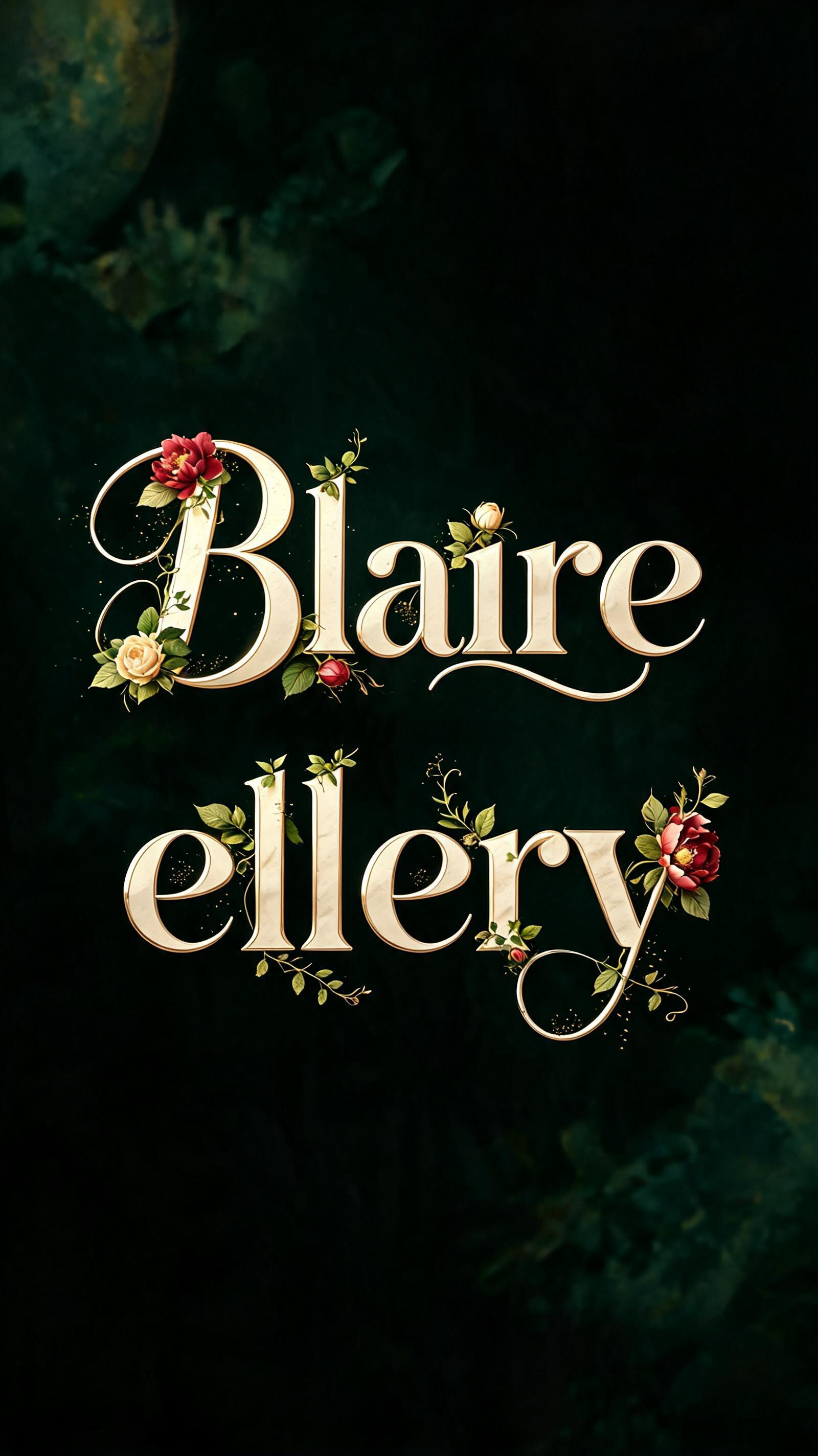 "" — Floral | AI Text Effect Generator