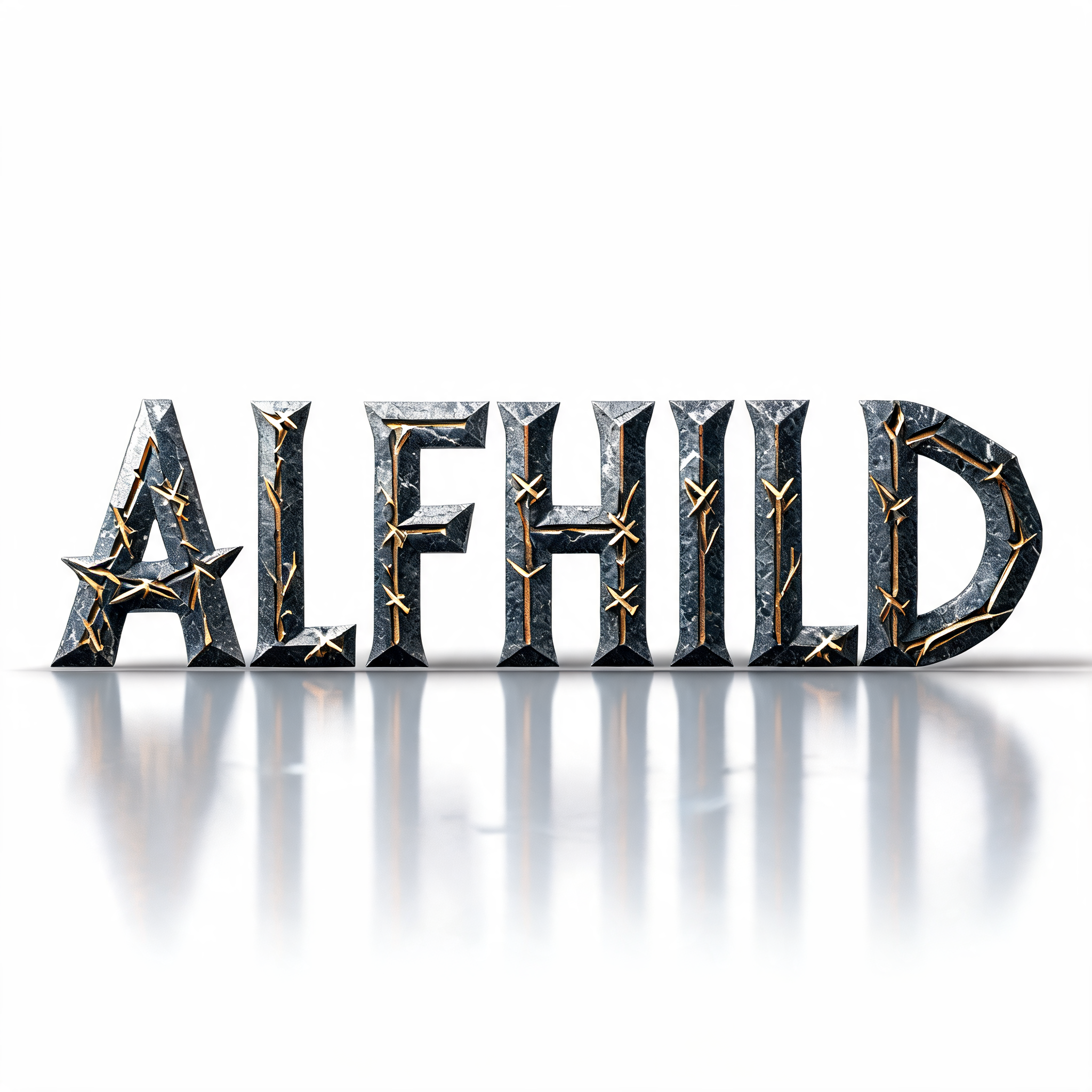 "" — Viking Runic | AI Text Effect Generator