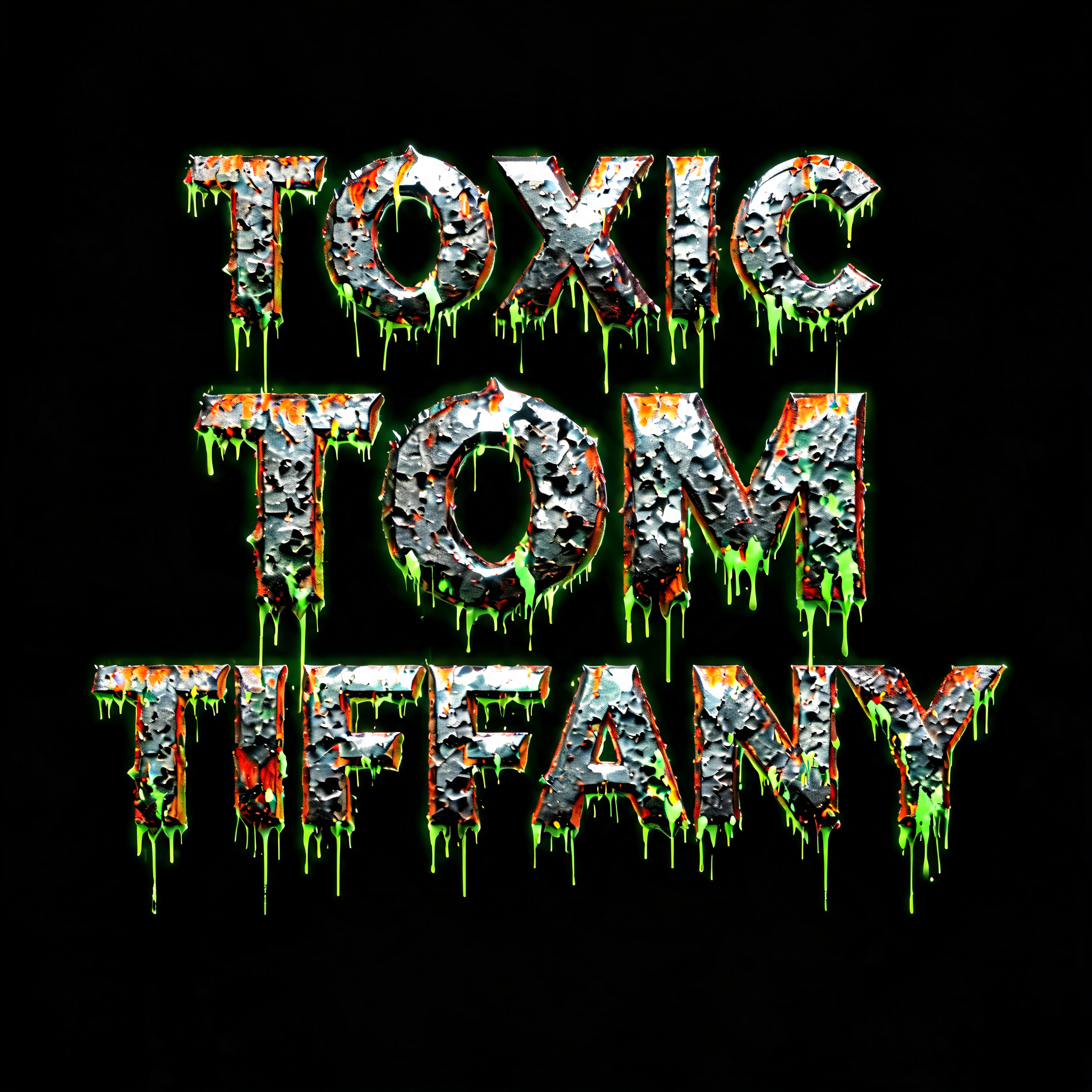 "" — Cyberpunk Acid Rain text effect