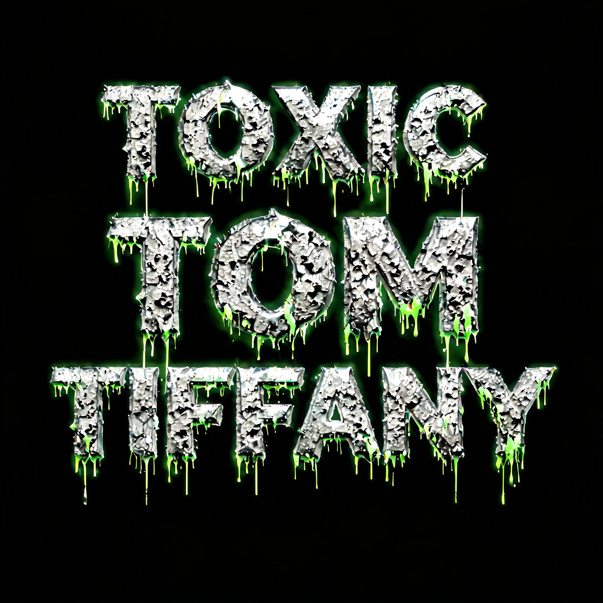 "" — Cyberpunk Acid Rain text effect