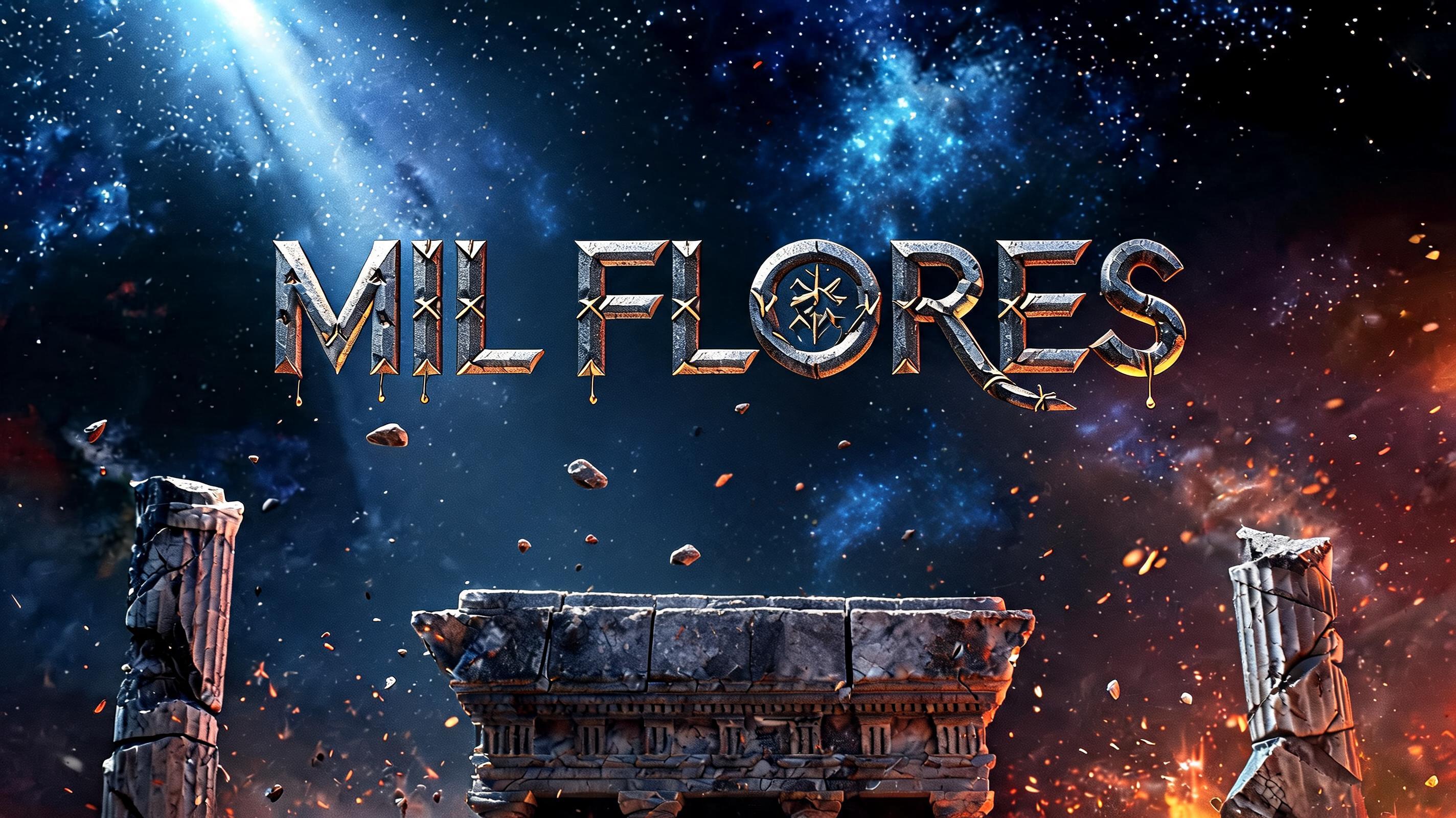 "" — Viking | AI Text Effect Generator