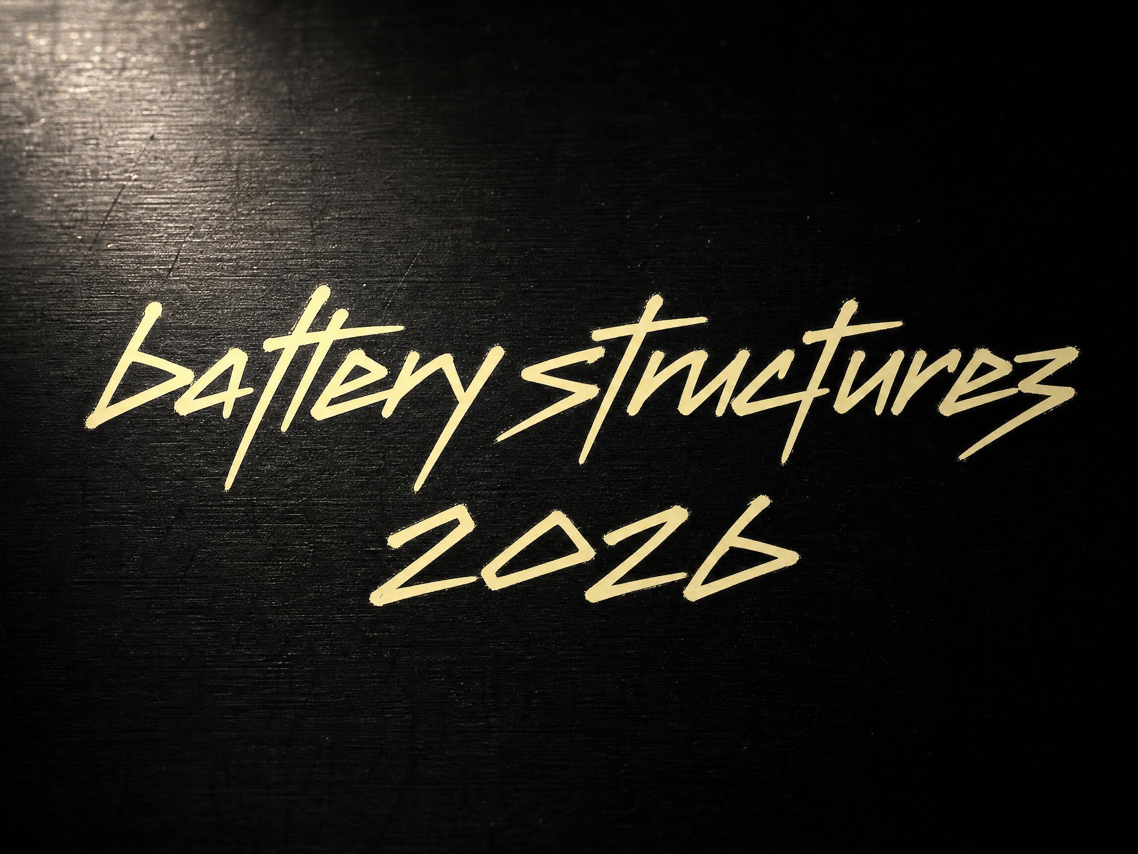 "battery structures 2026" — Diy | AI Text Effect Generator