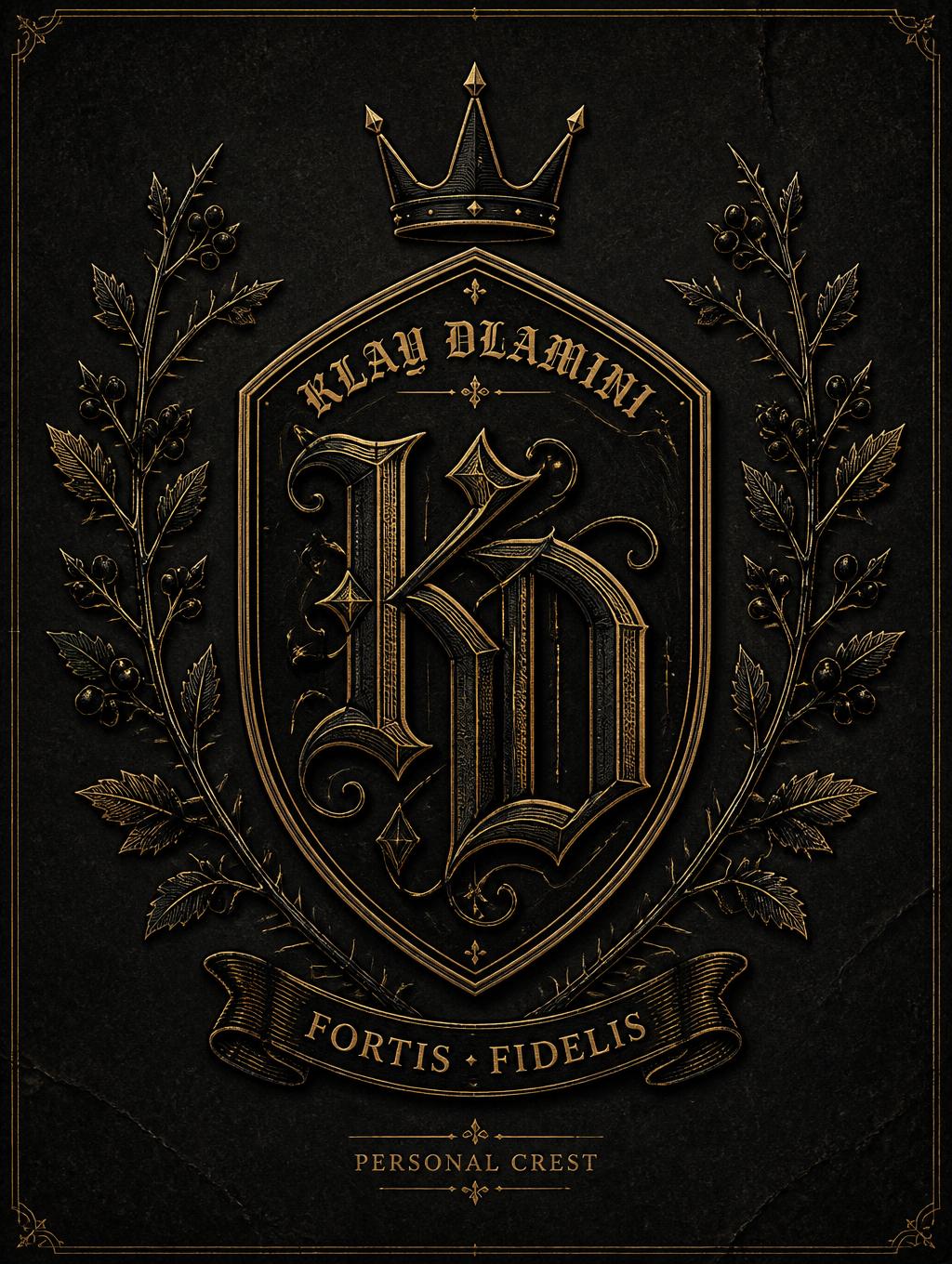 KD
KLAY DLAMINI
FORTIS • FIDELIS
PERSONAL CREST
