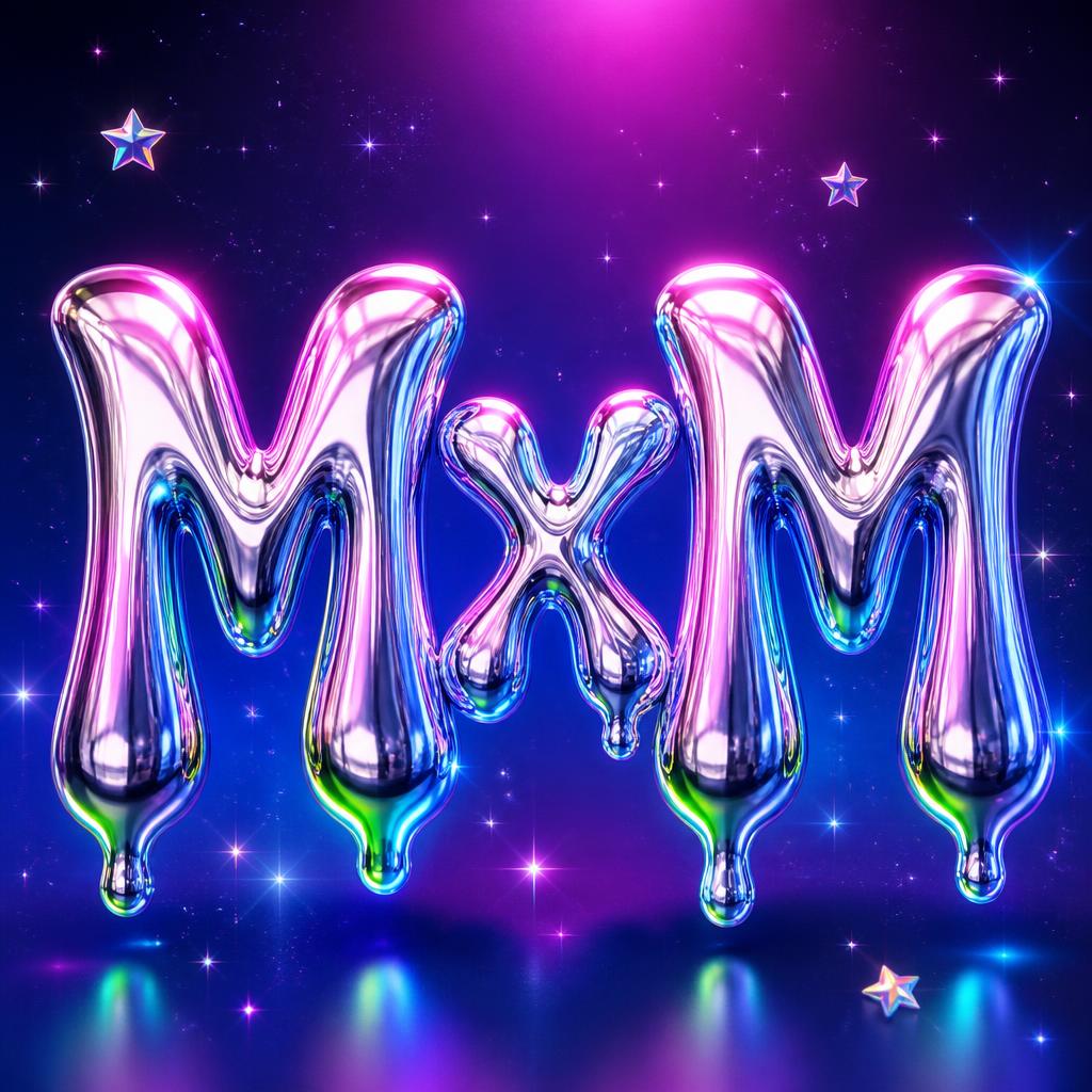 "MxM" — Y2k | AI Text Effect Generator
