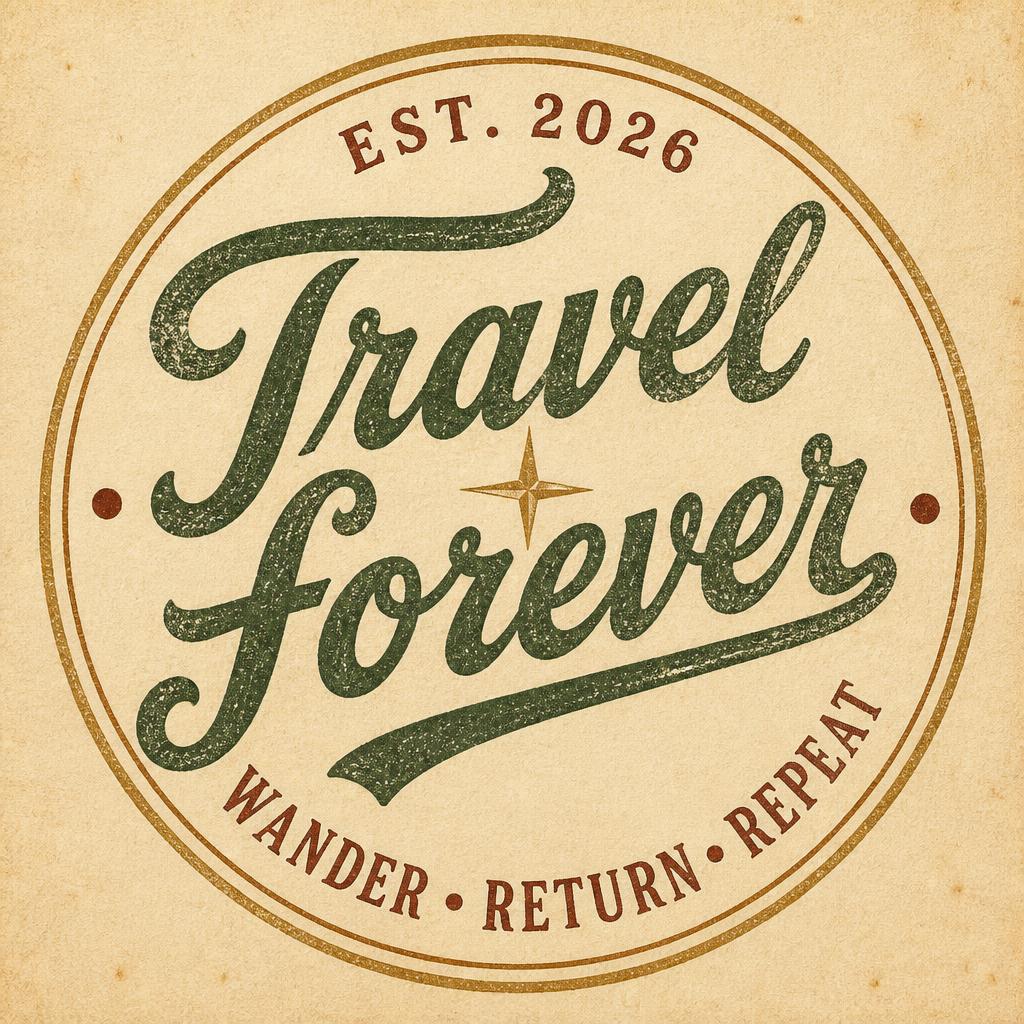 "Travel
forever
EST. 2026
WANDER • RETURN • REPEAT" — Vintage | AI Text Effect Generator