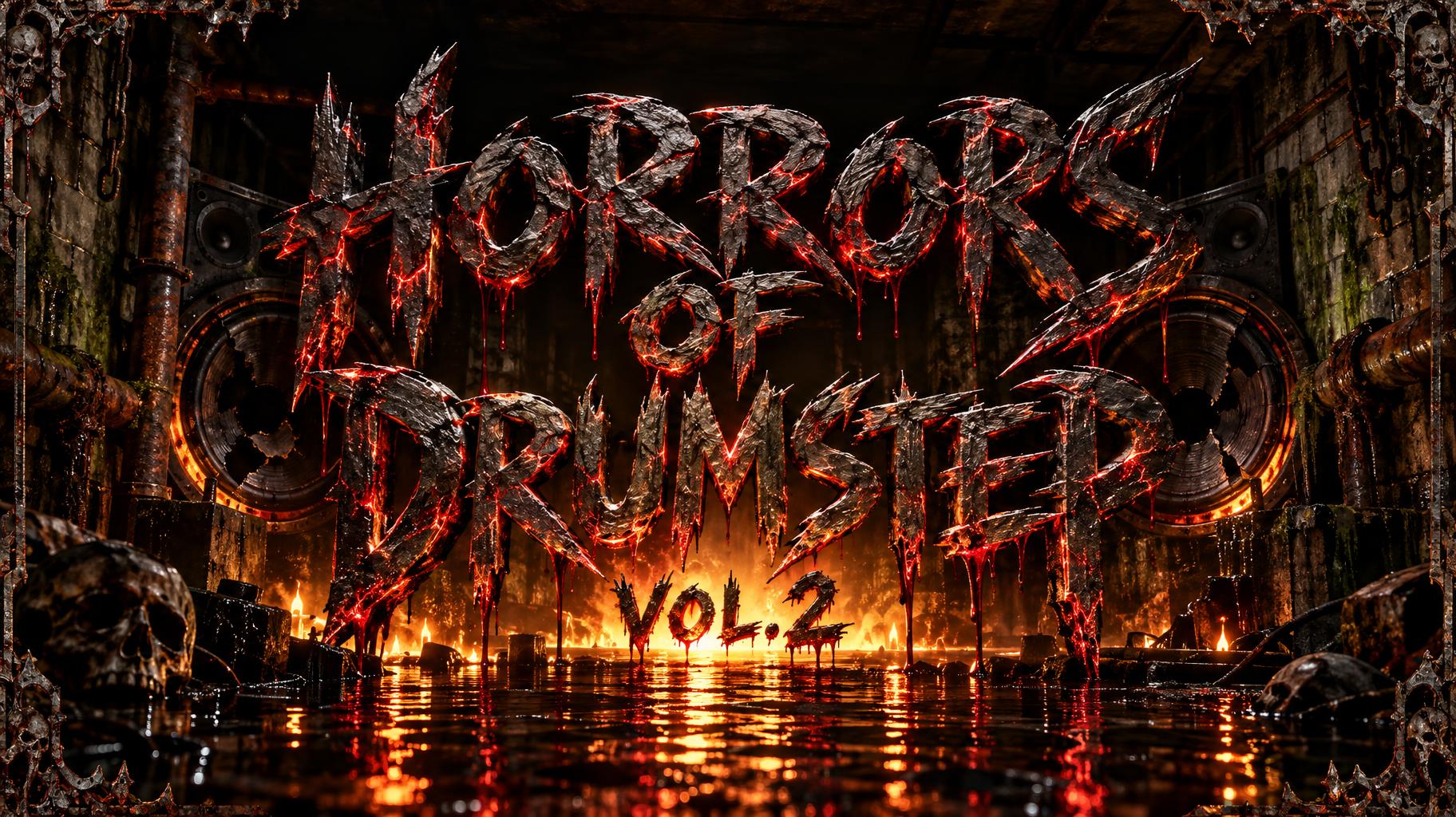 "HORRORS OF DRUMSTEP VOL.2" — Horror text effect