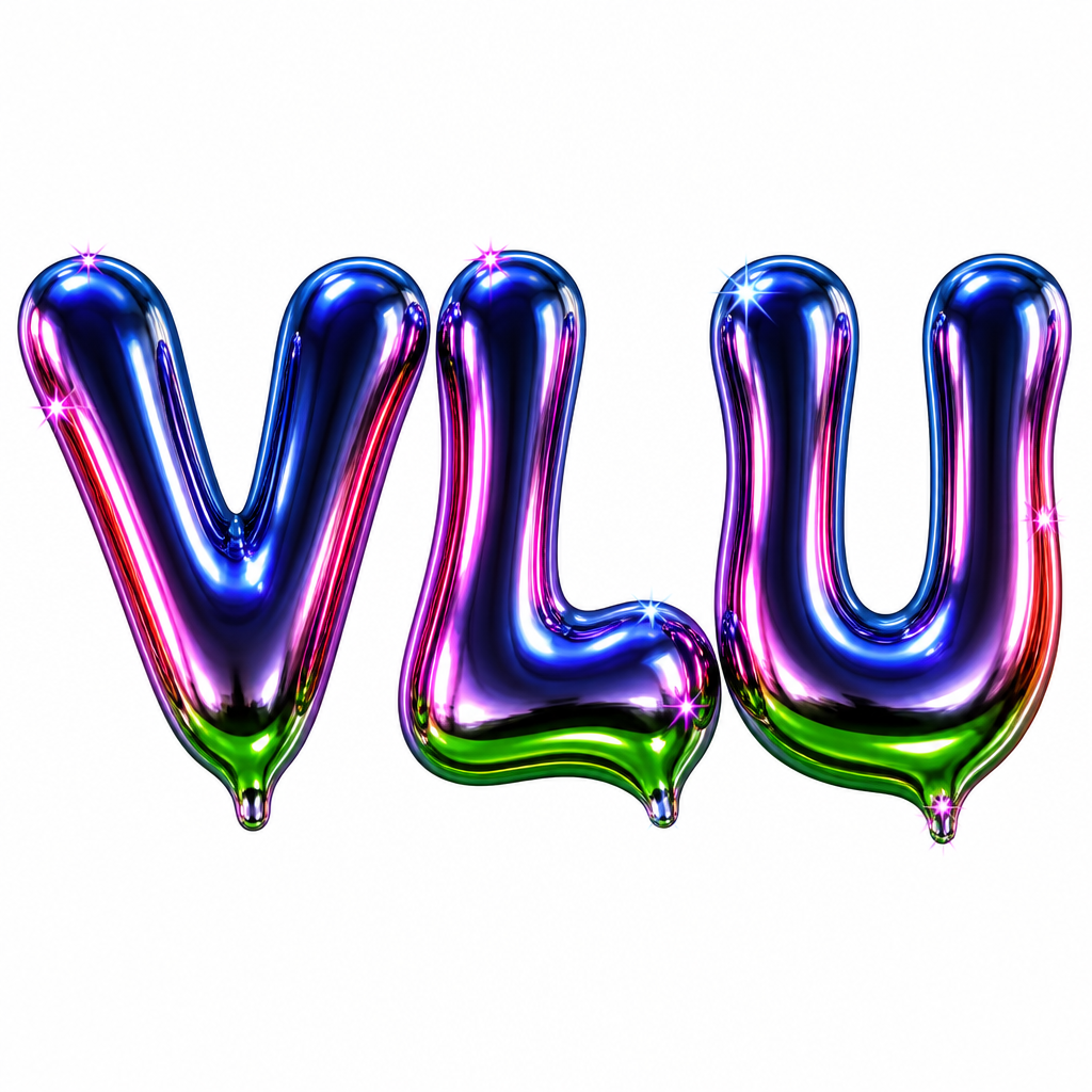 "VLU" — Y2k | AI Text Effect Generator