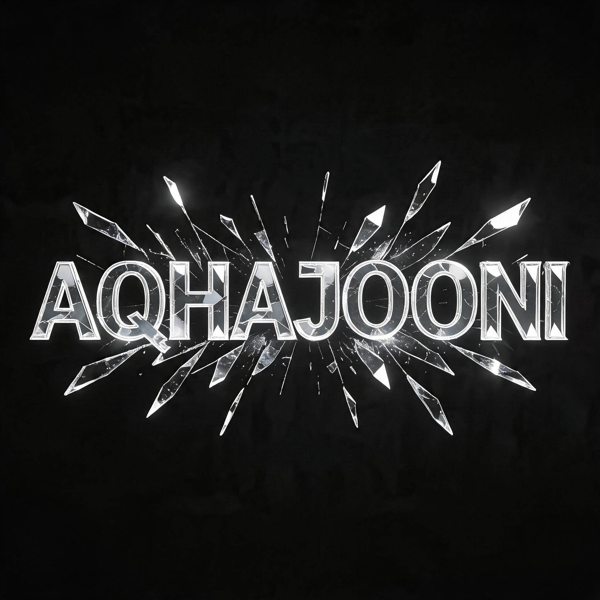 "" — Glass Broken text effect