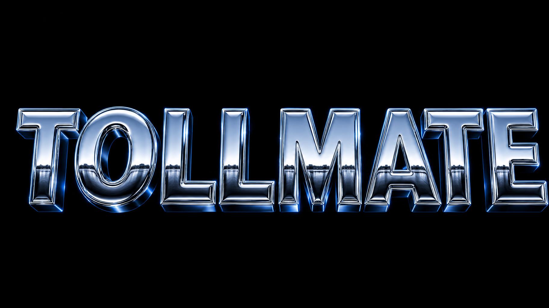 "TOLLMATE" — Chrome Metal 3d | AI Text Effect Generator
