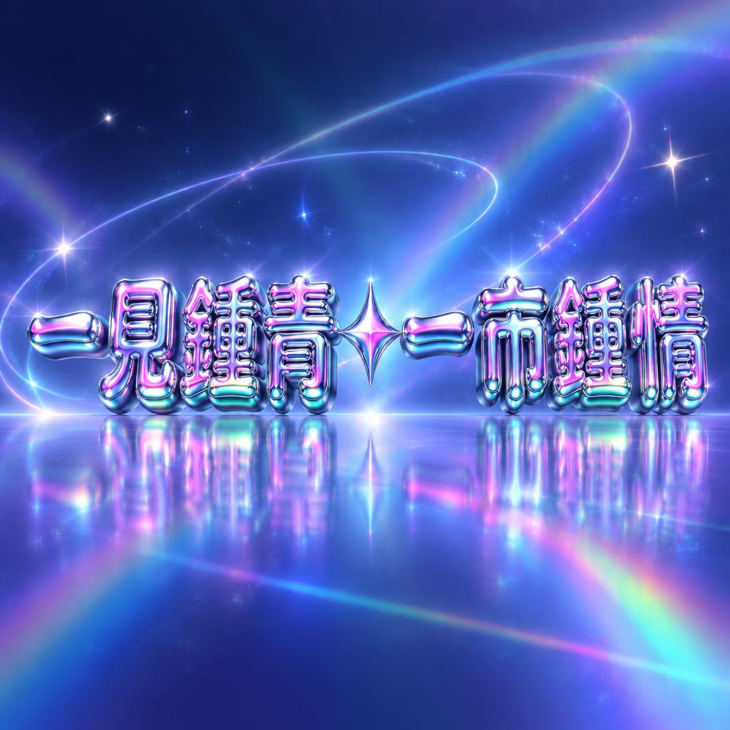 "一見鍾青✦一市鍾情" — Y2k | AI Text Effect Generator