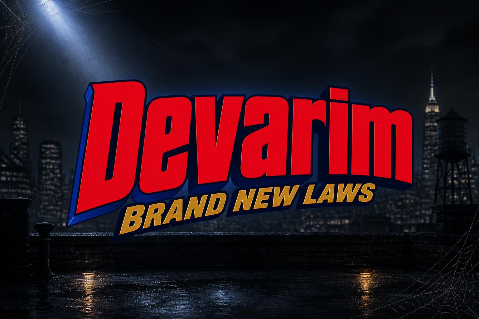 "Devarim
Brand New Laws" — Spider Hero | AI Text Effect Generator