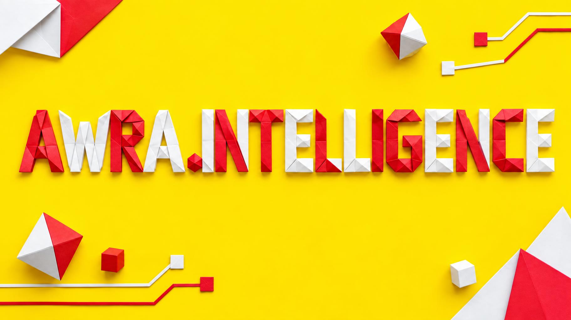 "" — Origami text effect