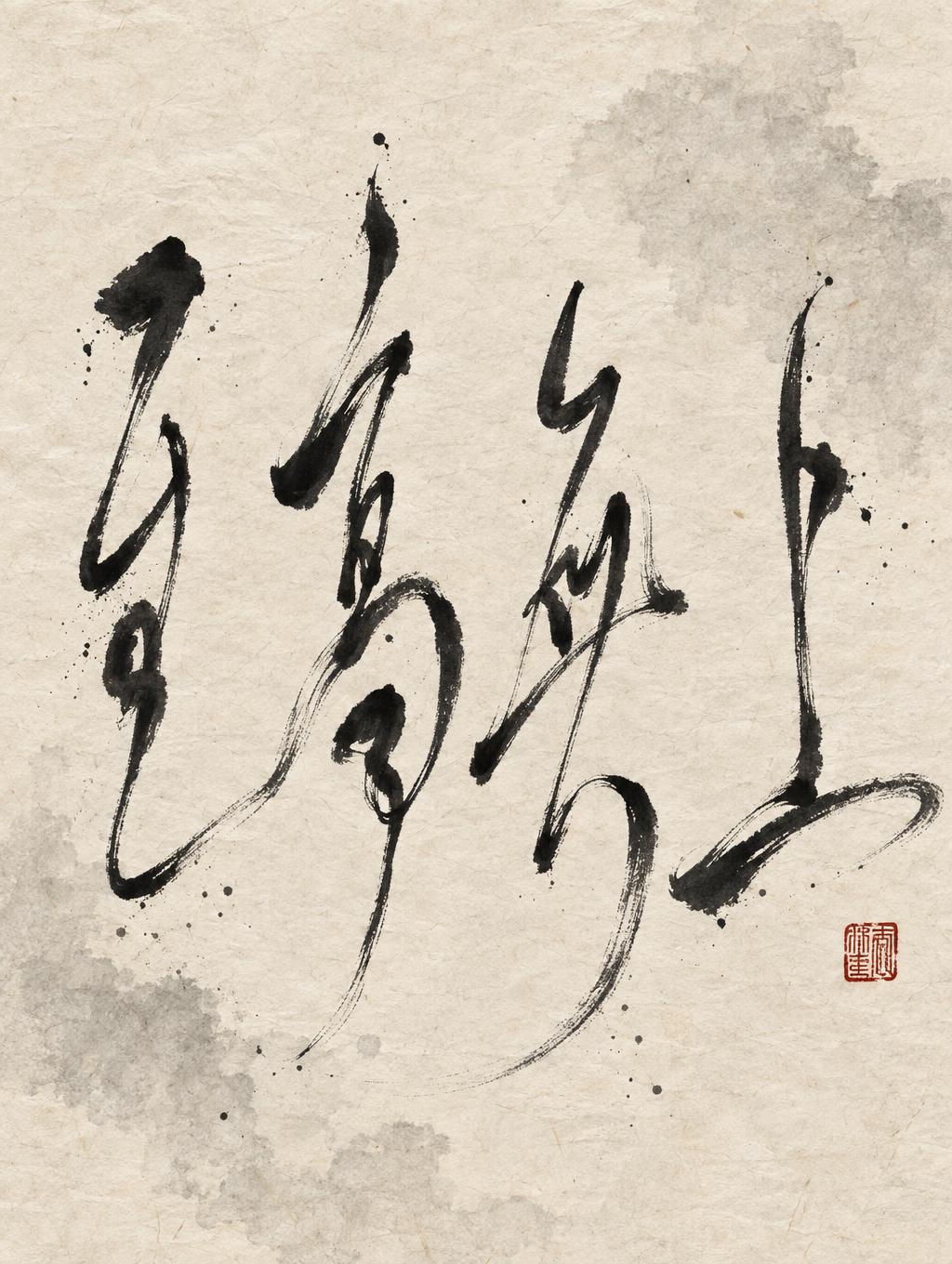 "至高无上" — Brush Chinese Ink | AI Text Effect Generator