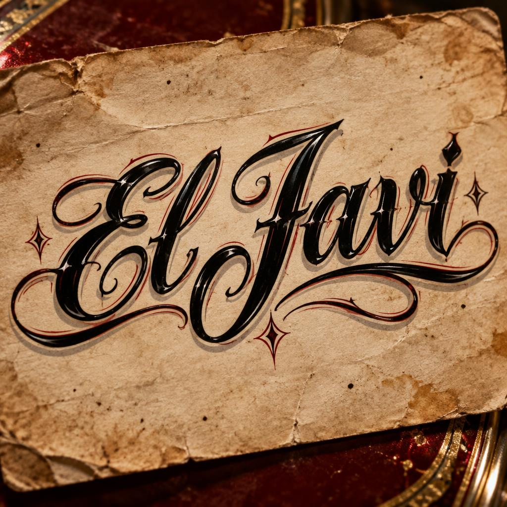 "El Javi" — Chicano | AI Text Effect Generator