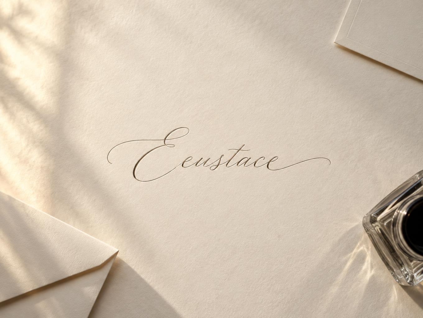 "Eeustace" —  | AI Text Effect Generator