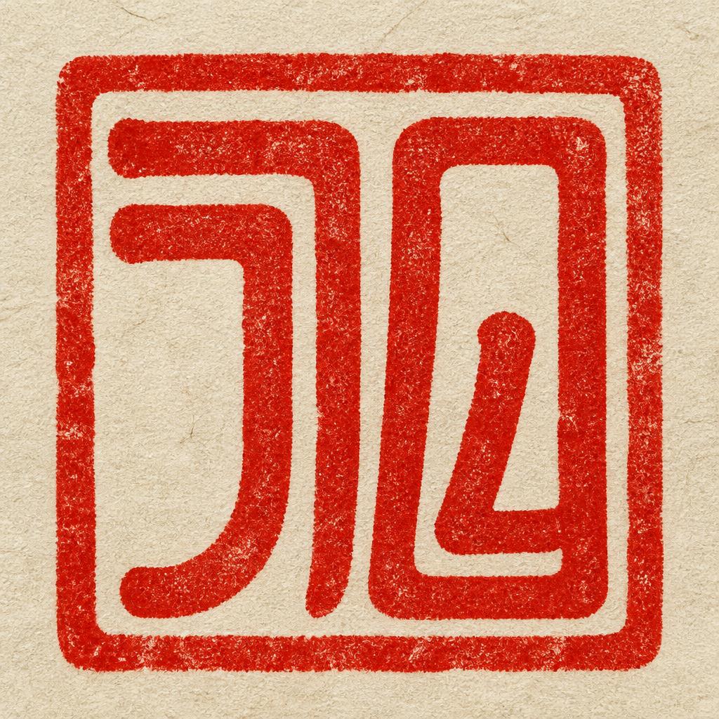 "フム" — Brush Chinese Ink | AI Text Effect Generator
