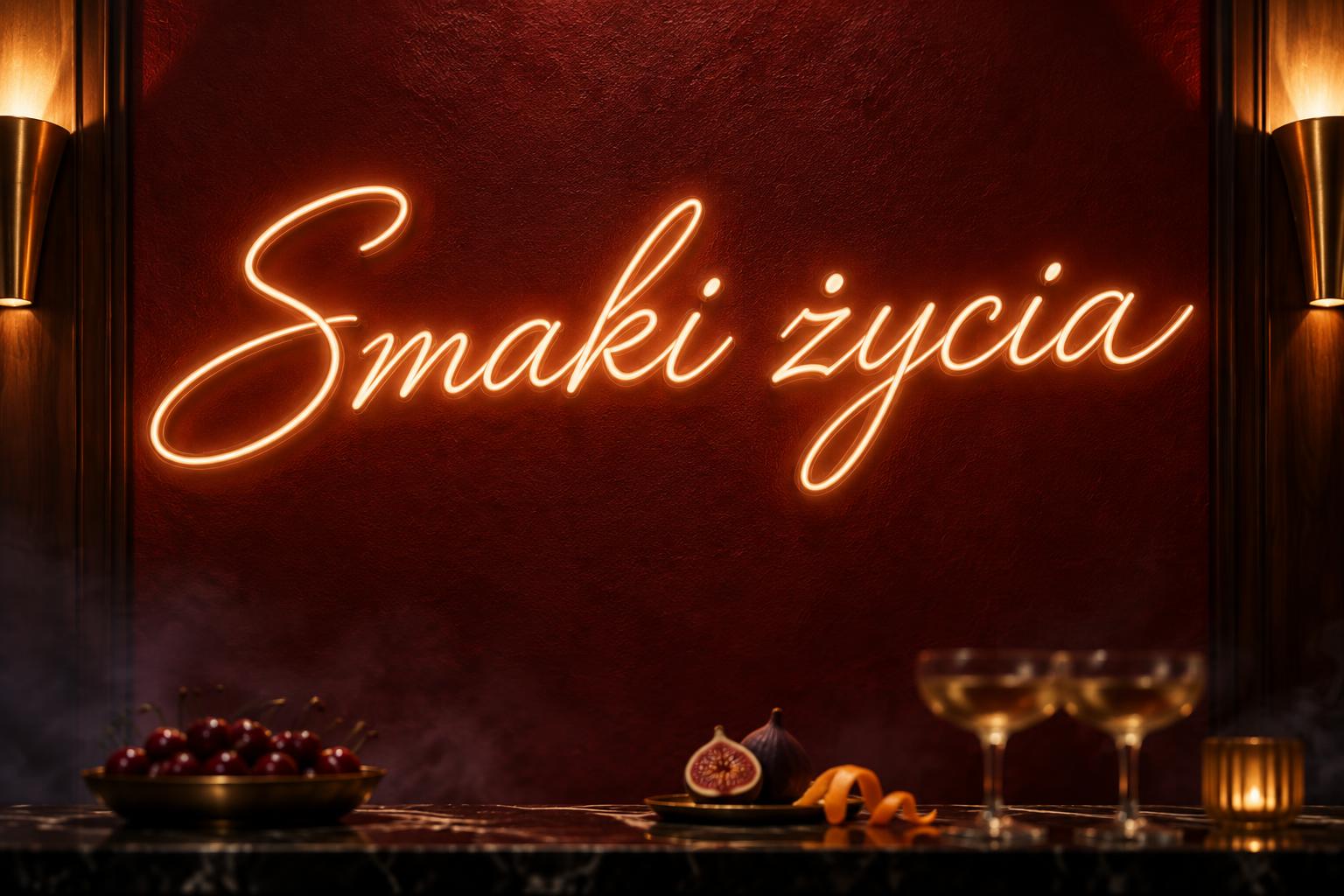 ""Smaki życia"" —  | AI Text Effect Generator