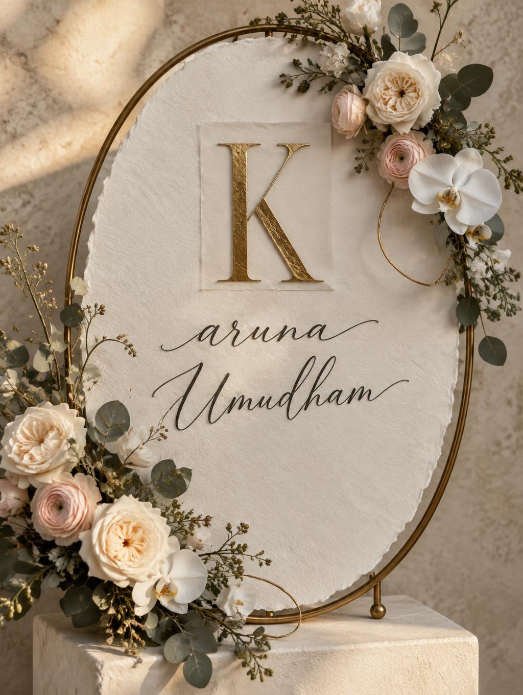 "K
aruna
Umudham" —  text effect