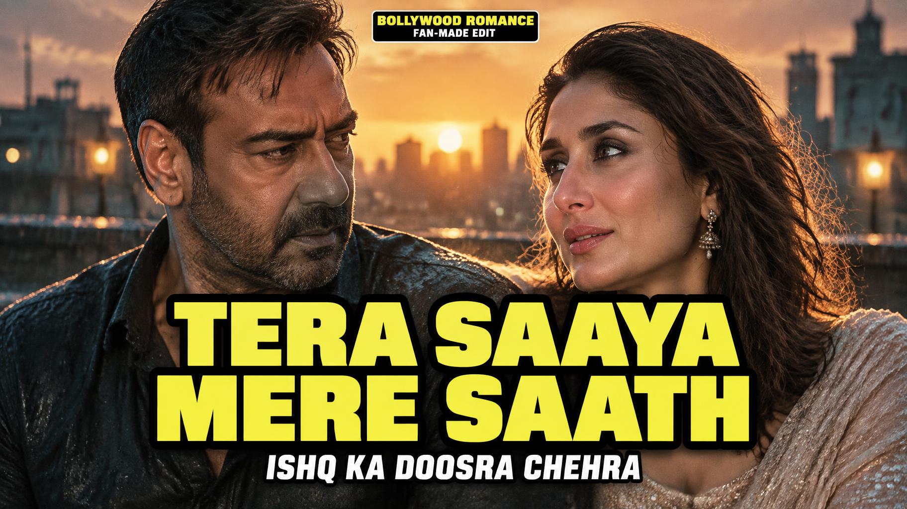 TERA SAAYA
MERE SAATH
ISHQ KA DOOSRA CHEHRA
BOLLYWOOD ROMANCE
FAN-MADE EDIT