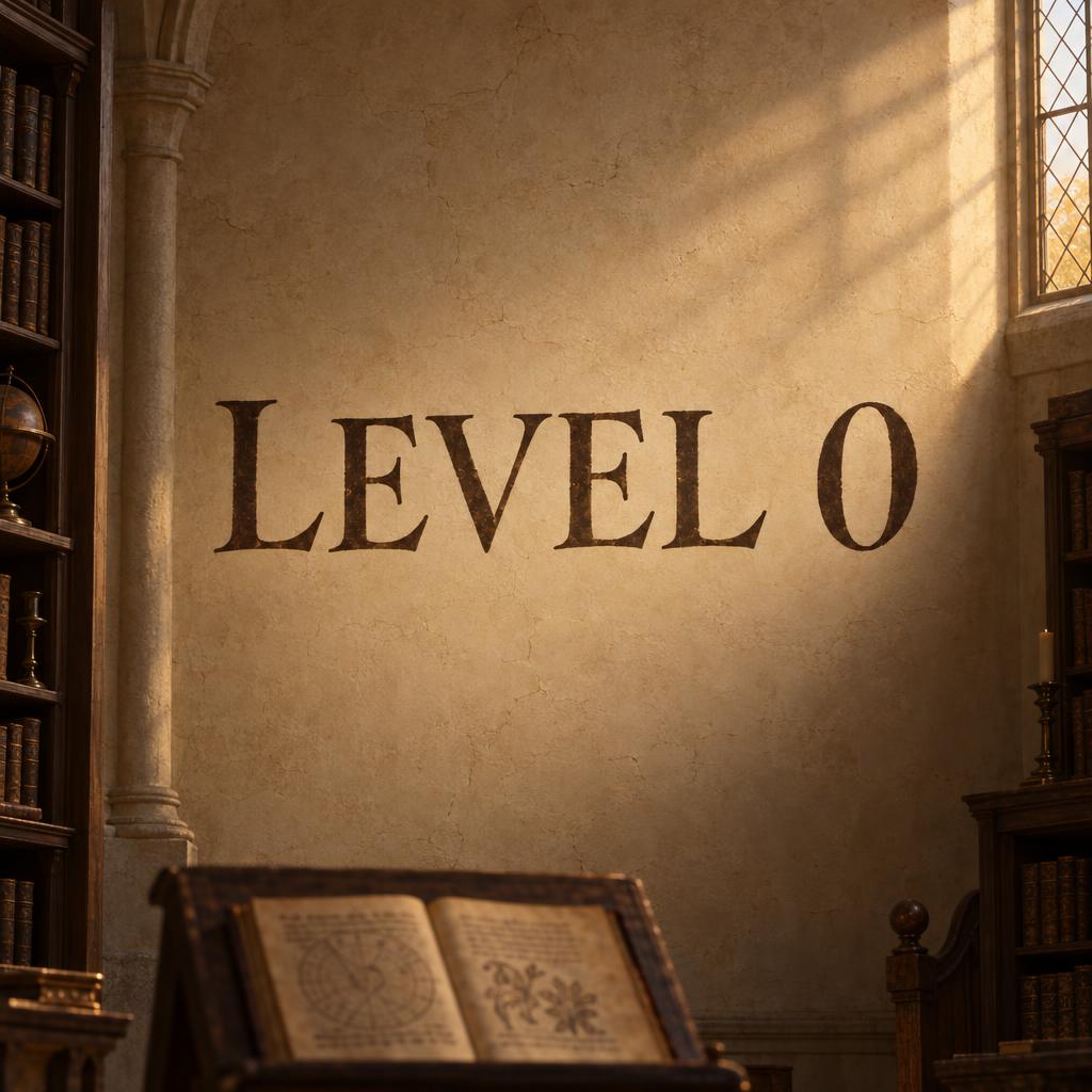 "LEVEL 0" —  | AI Text Effect Generator