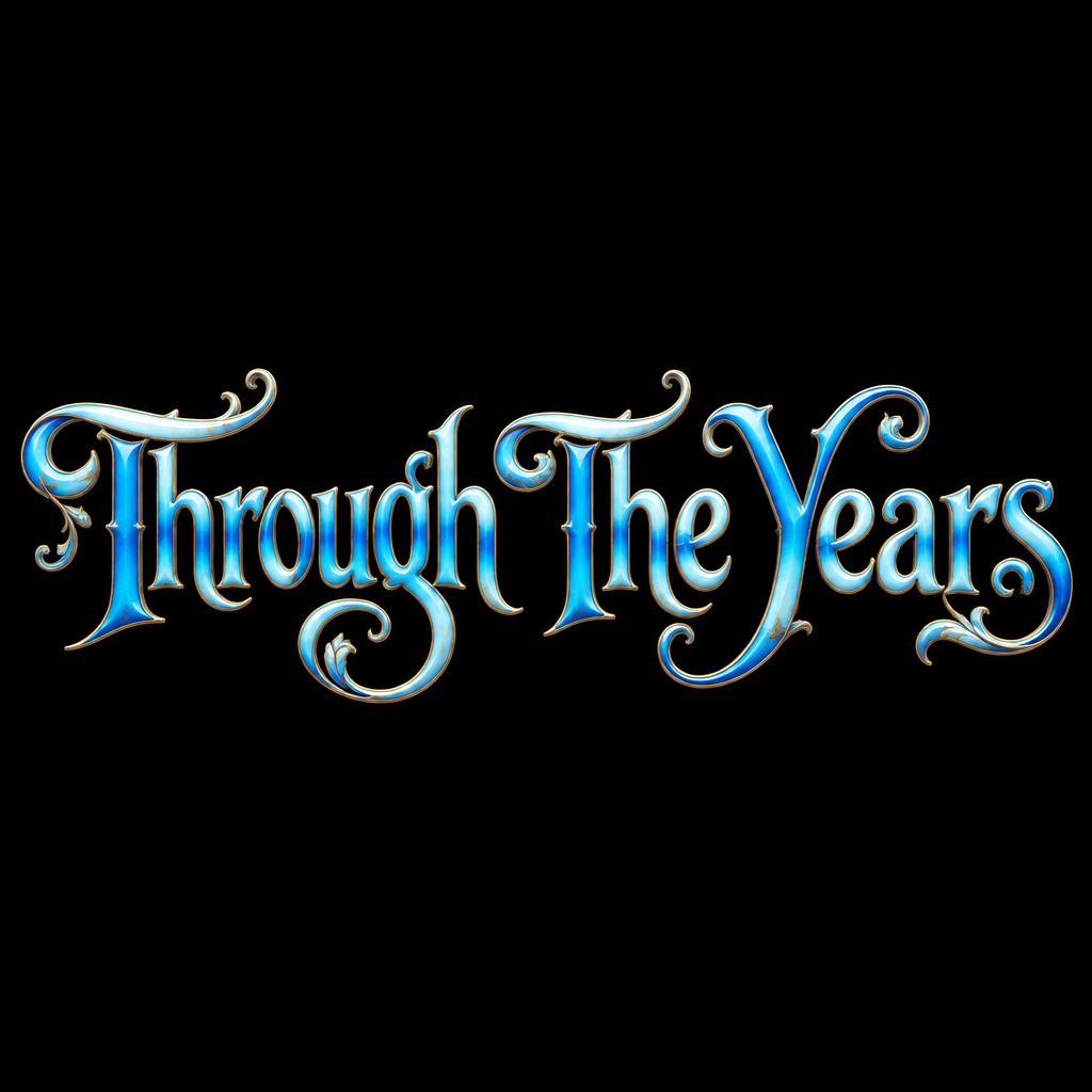 "Through The Years" — Vintage | AI Text Effect Generator