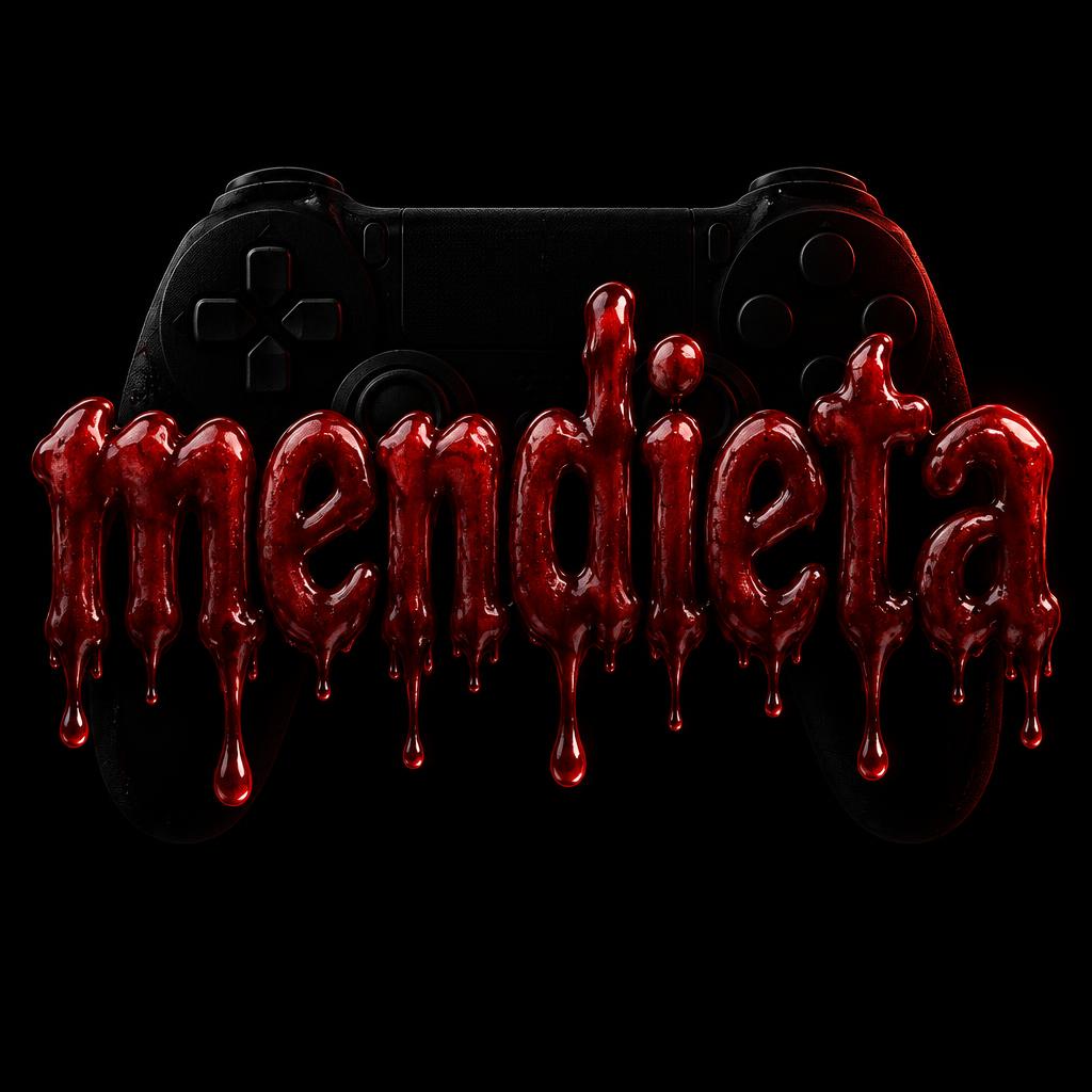 "mendieta" — Drip Font Blood | AI Text Effect Generator