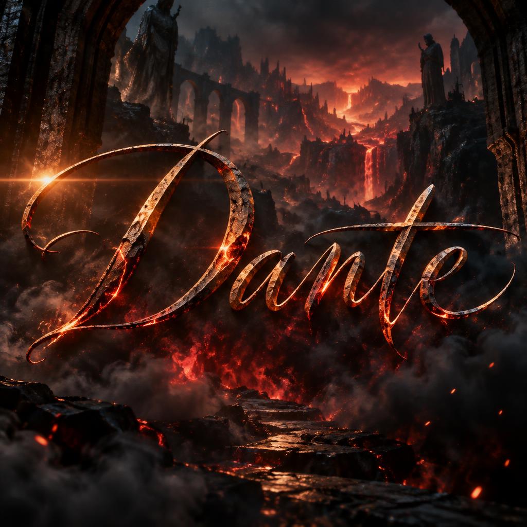 "Dante" — Cinematic | AI Text Effect Generator