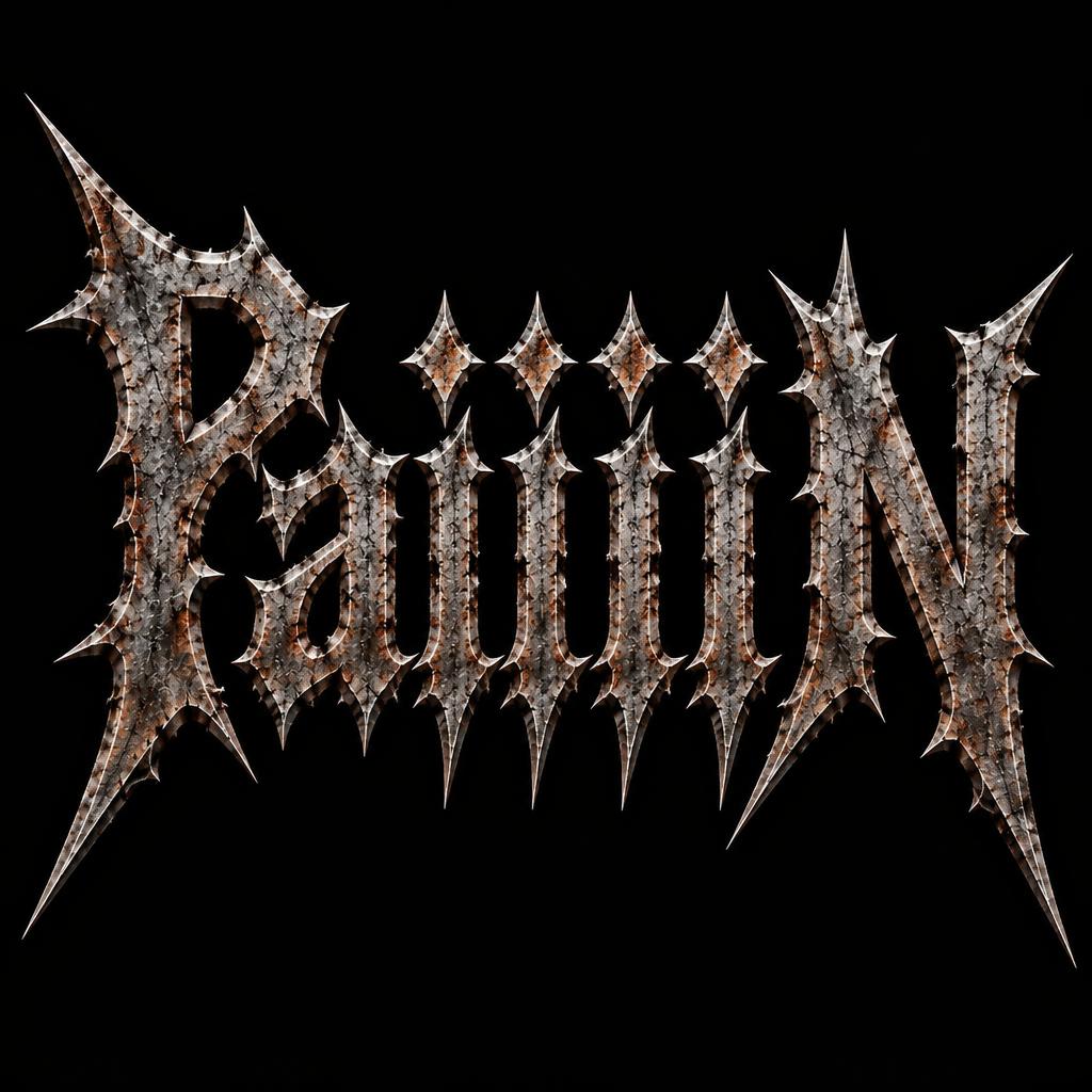 "PaiiiiiN" — Gothic text effect