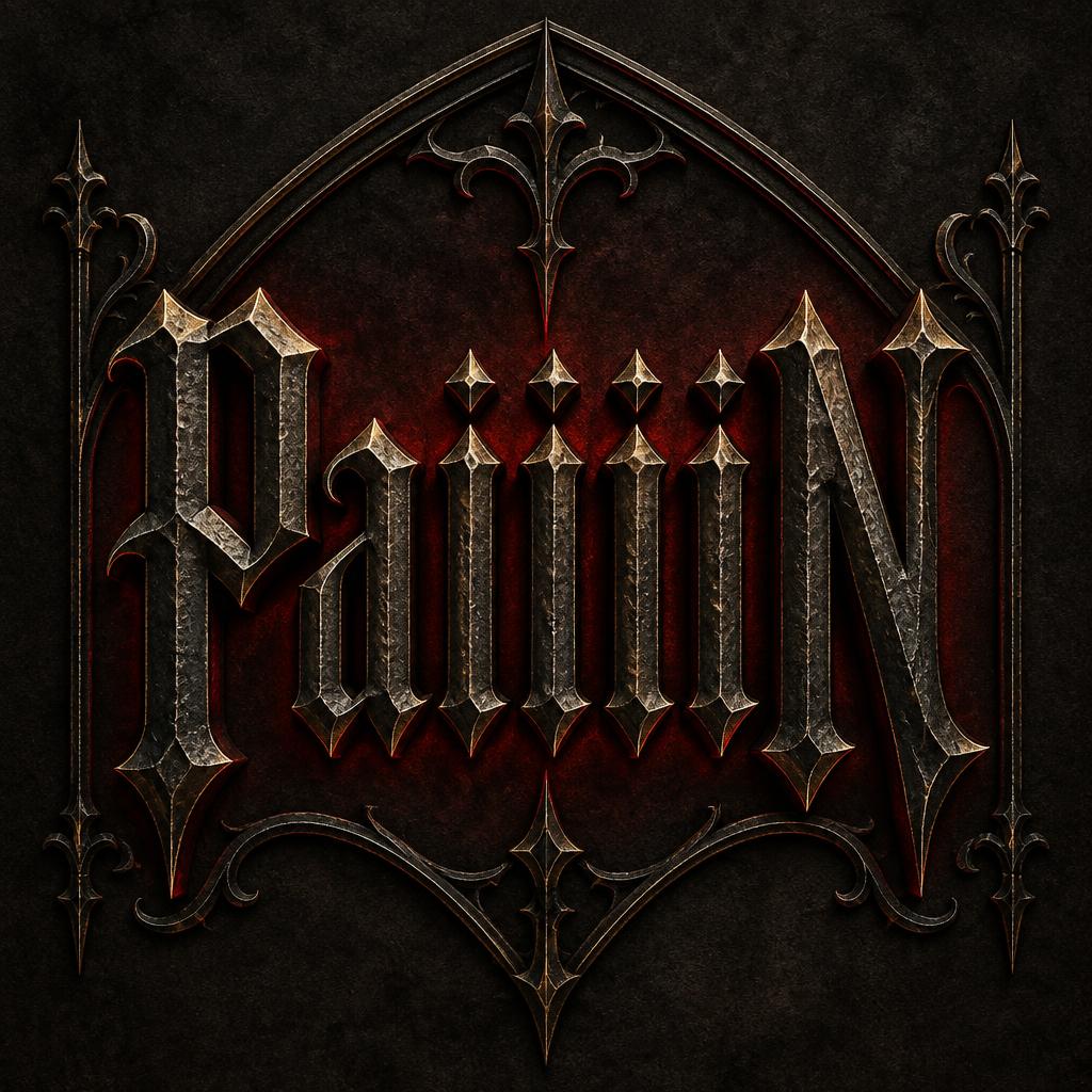 "PaiiiiiN" — Gothic Font | AI Text Effect Generator