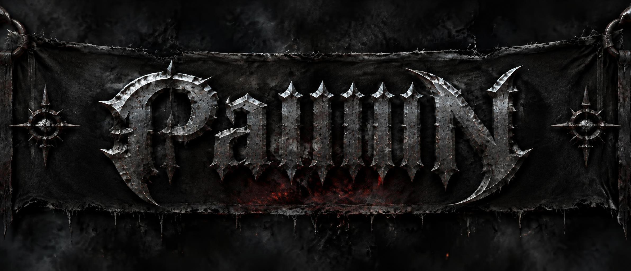 "PaiiiiiN" — Gothic text effect