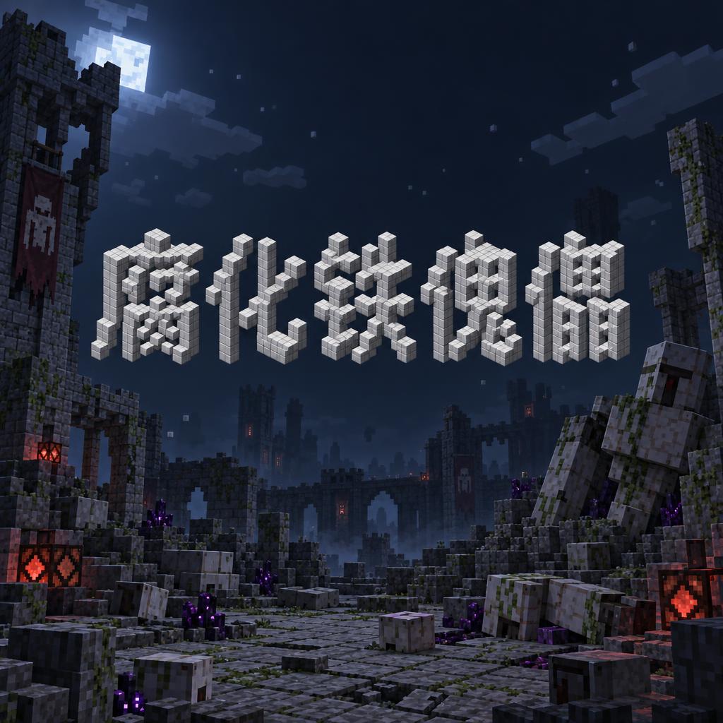 "腐化铁傀儡" —  | AI Text Effect Generator