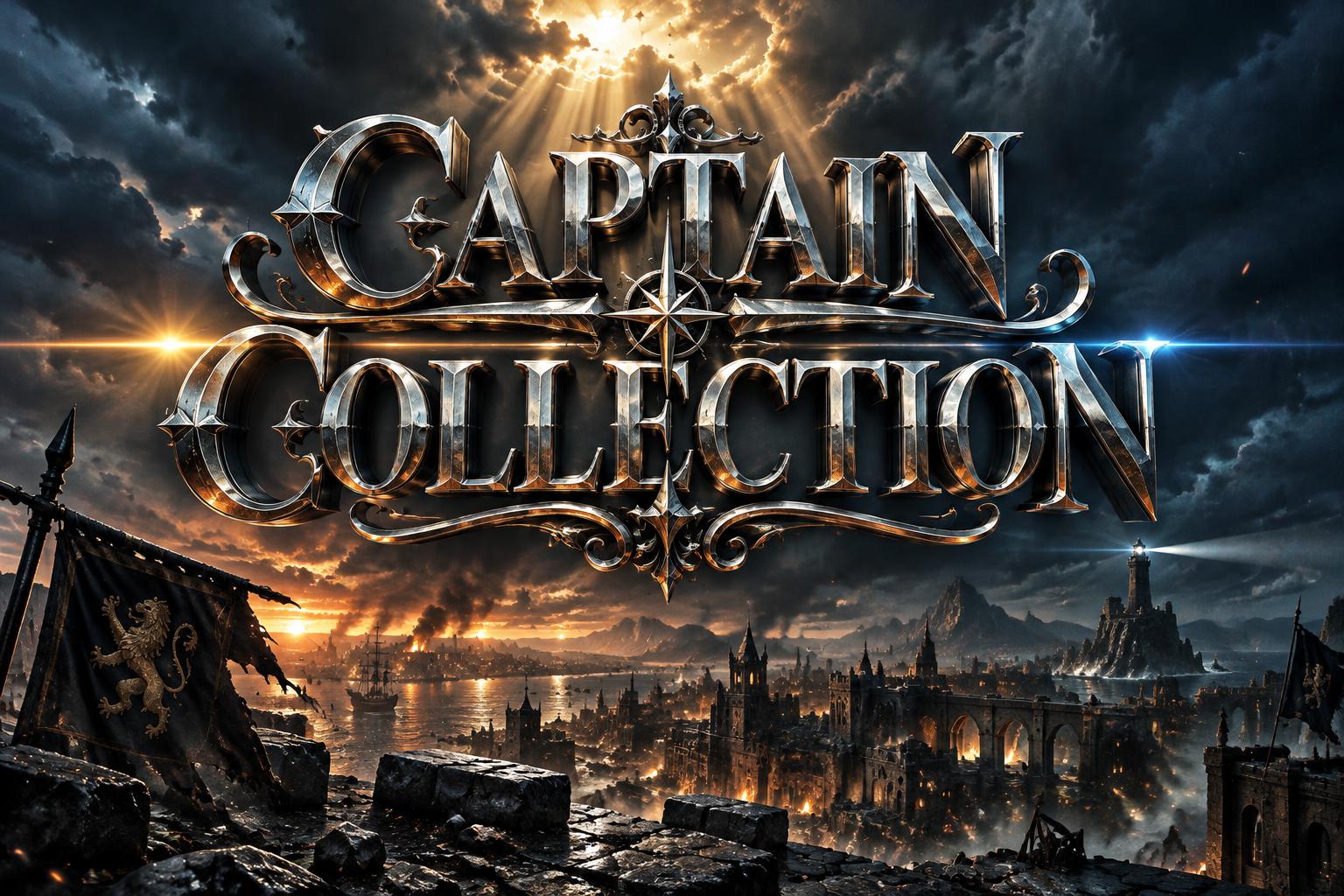 "CAPTAIN COLLECTION" — Cinematic Blockbuster | AI Text Effect Generator