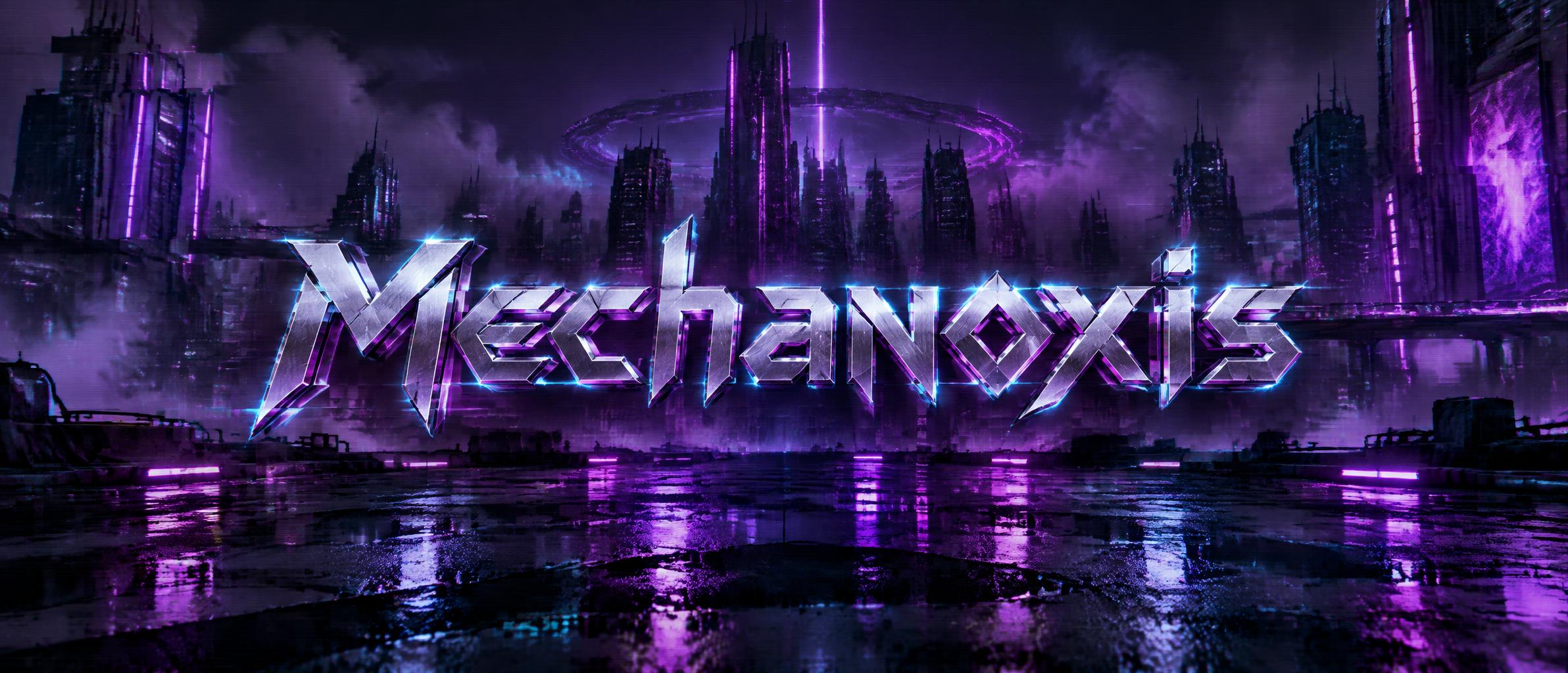 "Mechanoxis" — Cyberpunk | AI Text Effect Generator