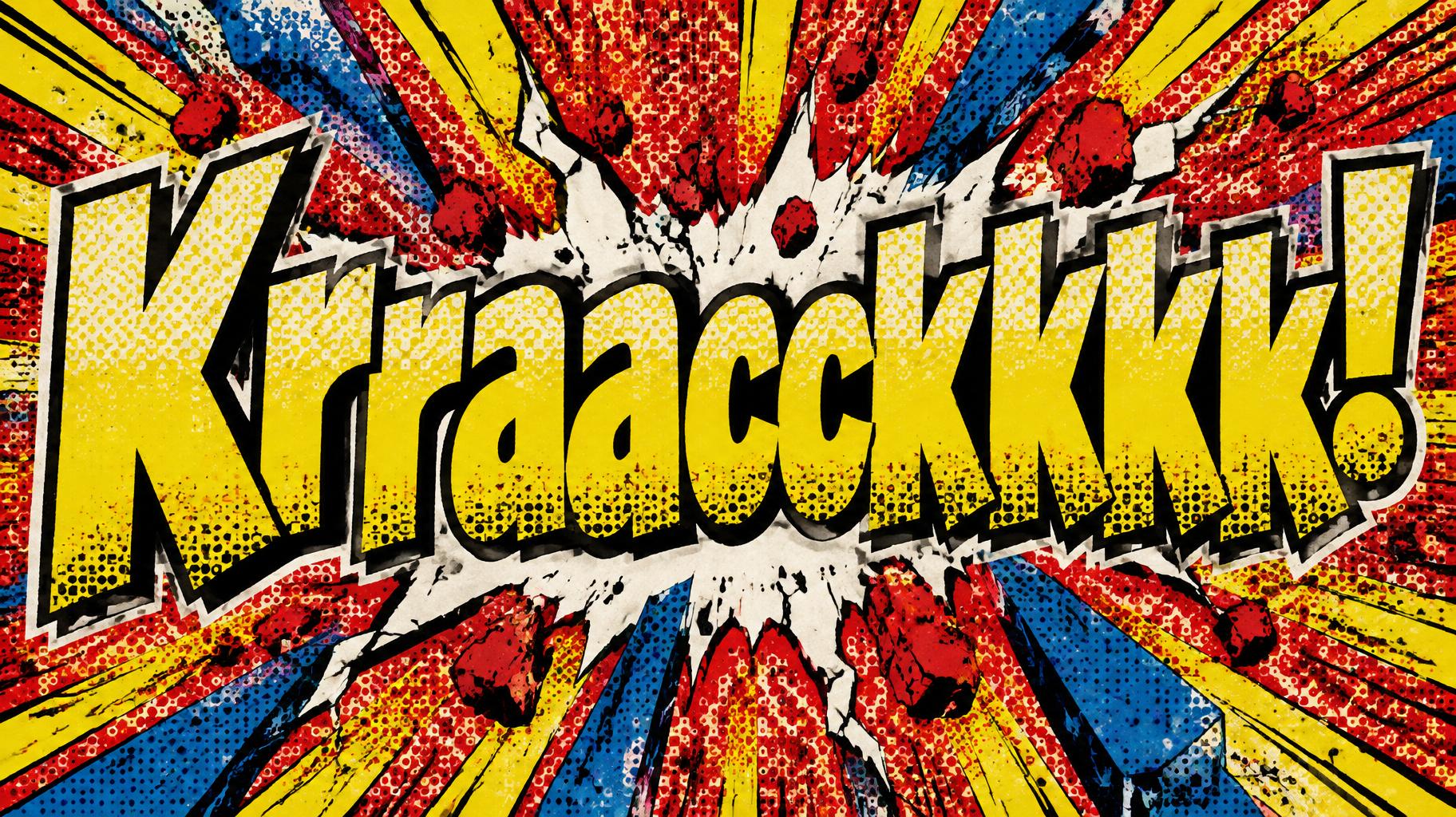 "Krraacckkkk!" — Comic Book | AI Text Effect Generator