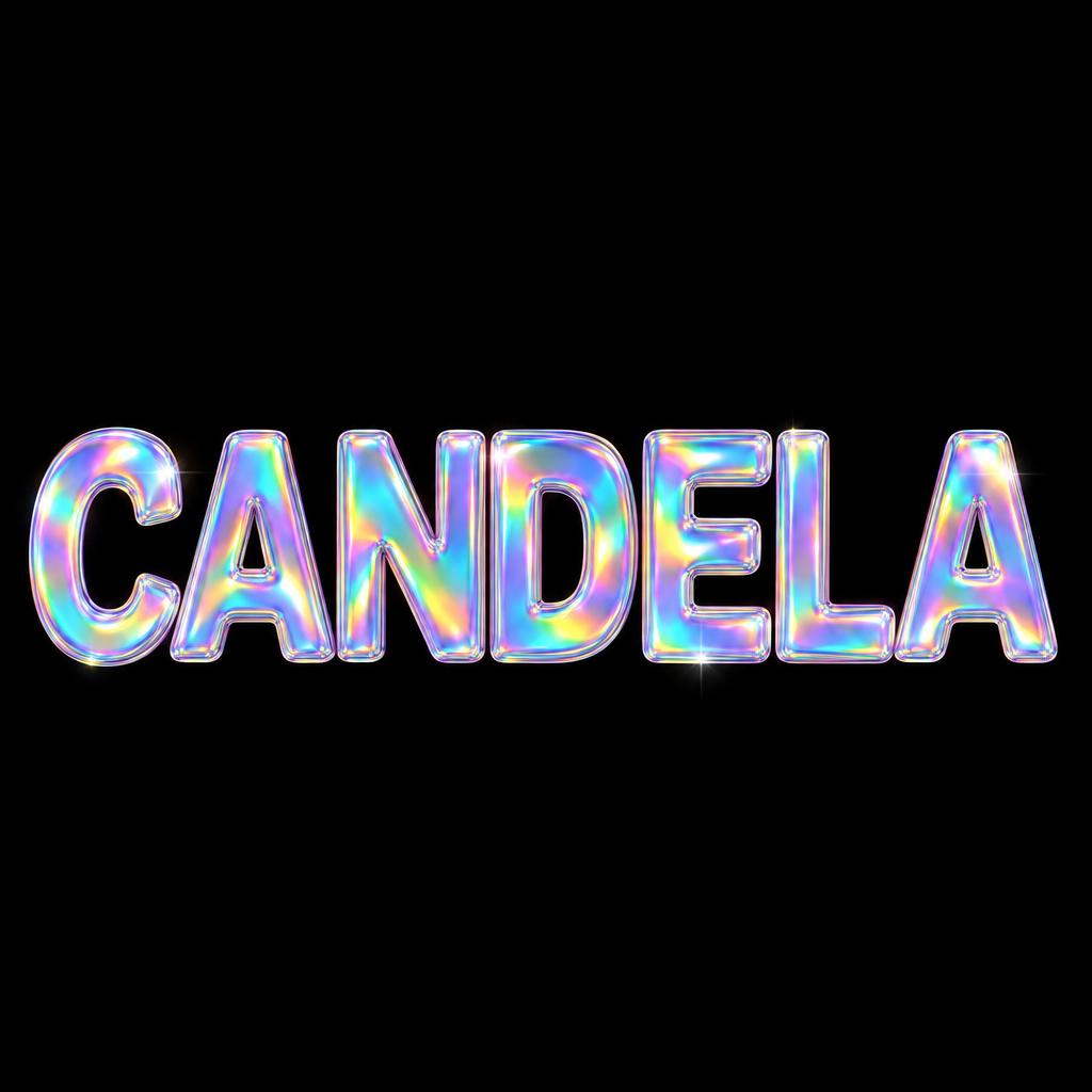 "" — Holographic | AI Text Effect Generator