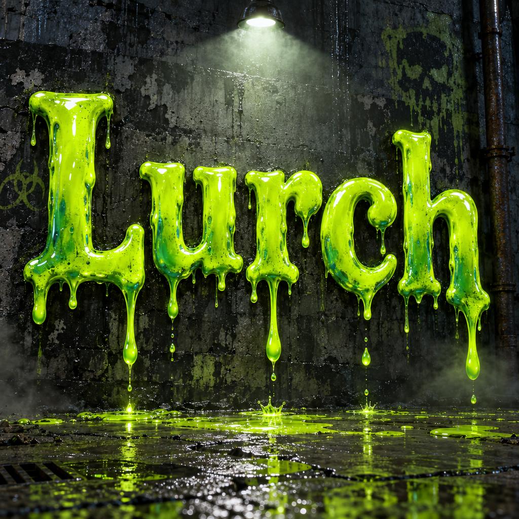 "Lurch" — Drip Font | AI Text Effect Generator