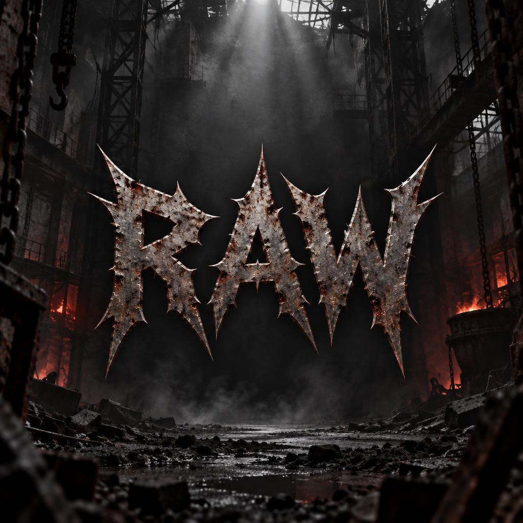 "RAW" —  | AI Text Effect Generator