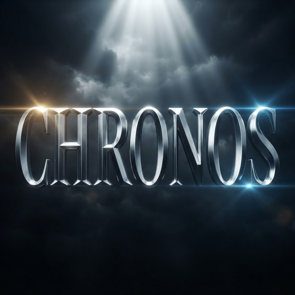 "CHRONOS" — Cinematic Blockbuster text effect