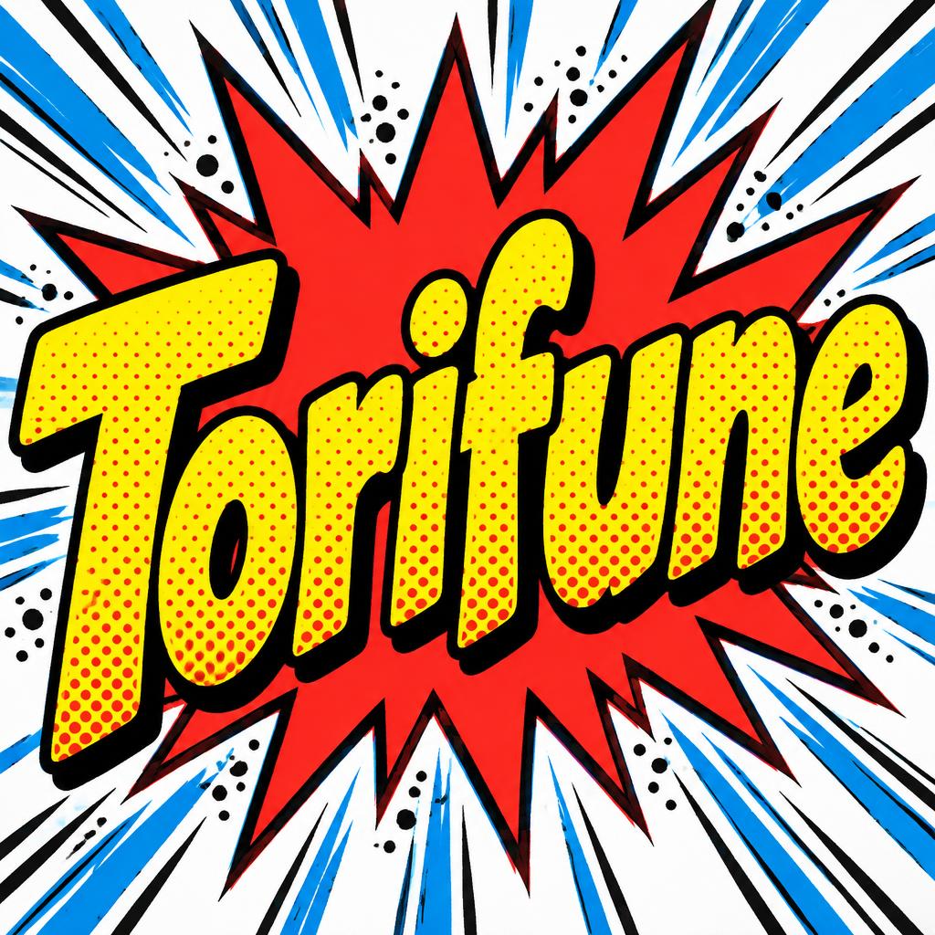 "Torifune" — Comic Book | AI Text Effect Generator