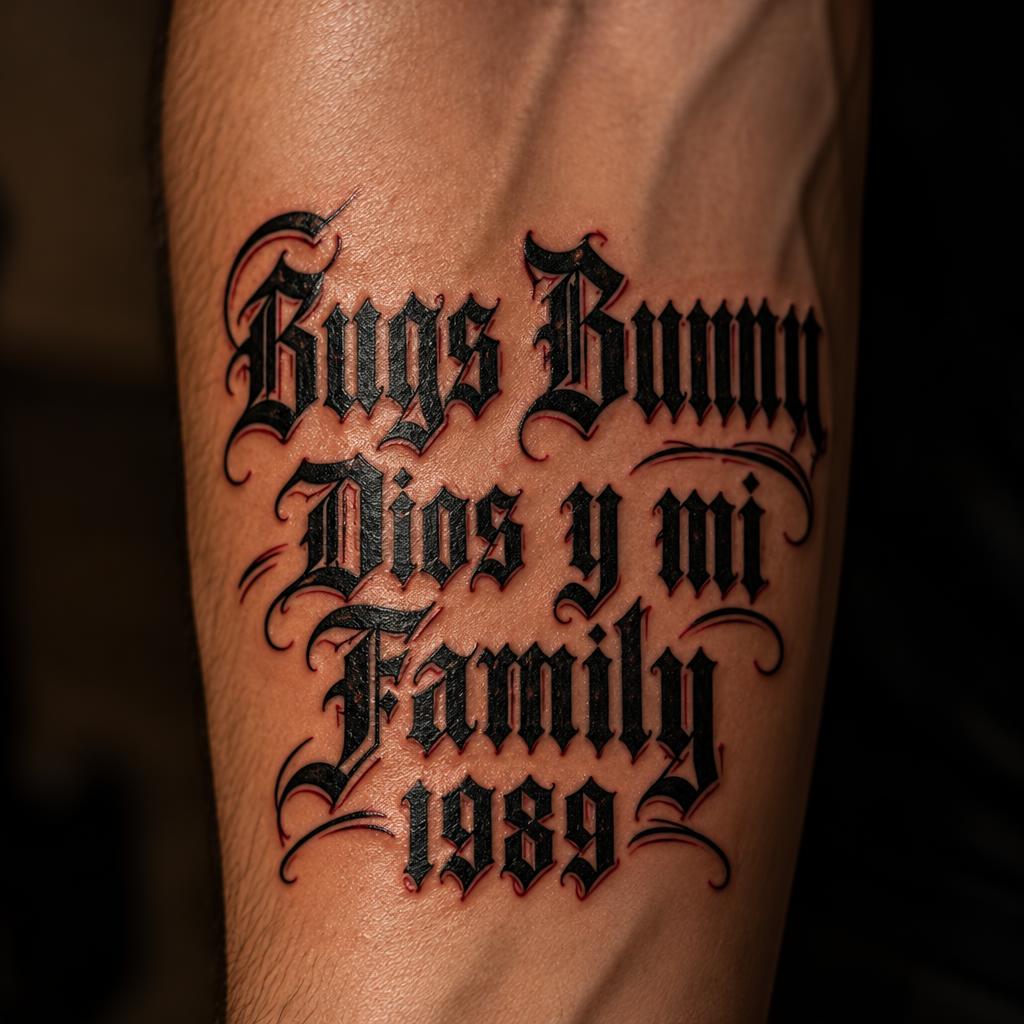 "" — Chicano | AI Text Effect Generator